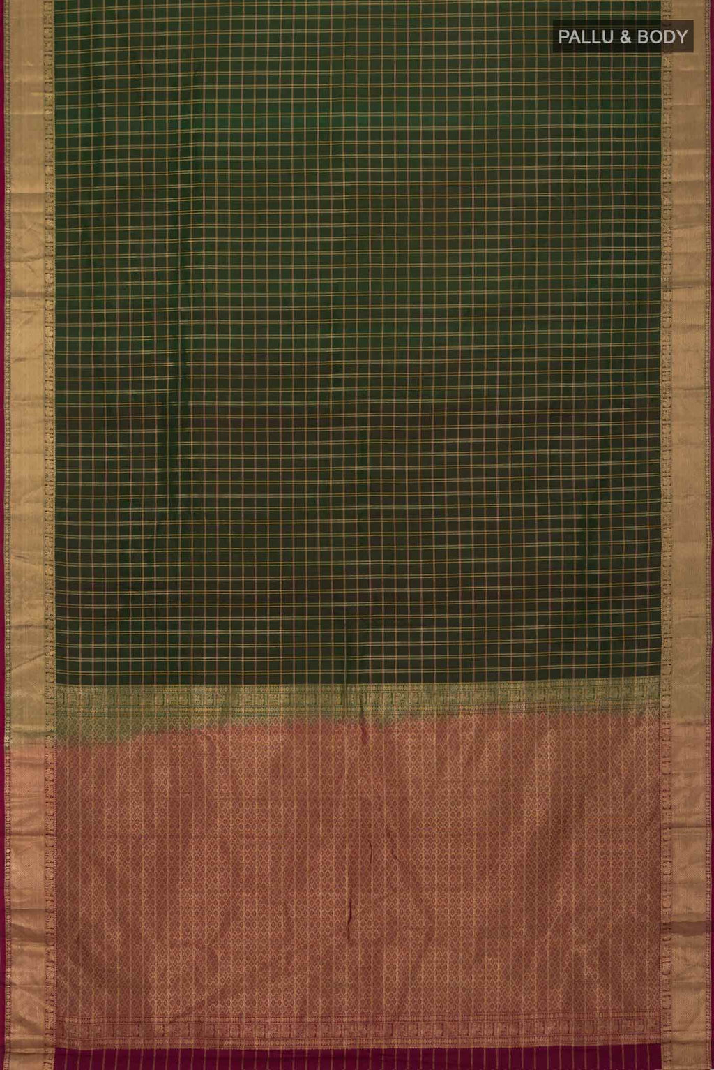 Green Kanchipuram Silk Saree