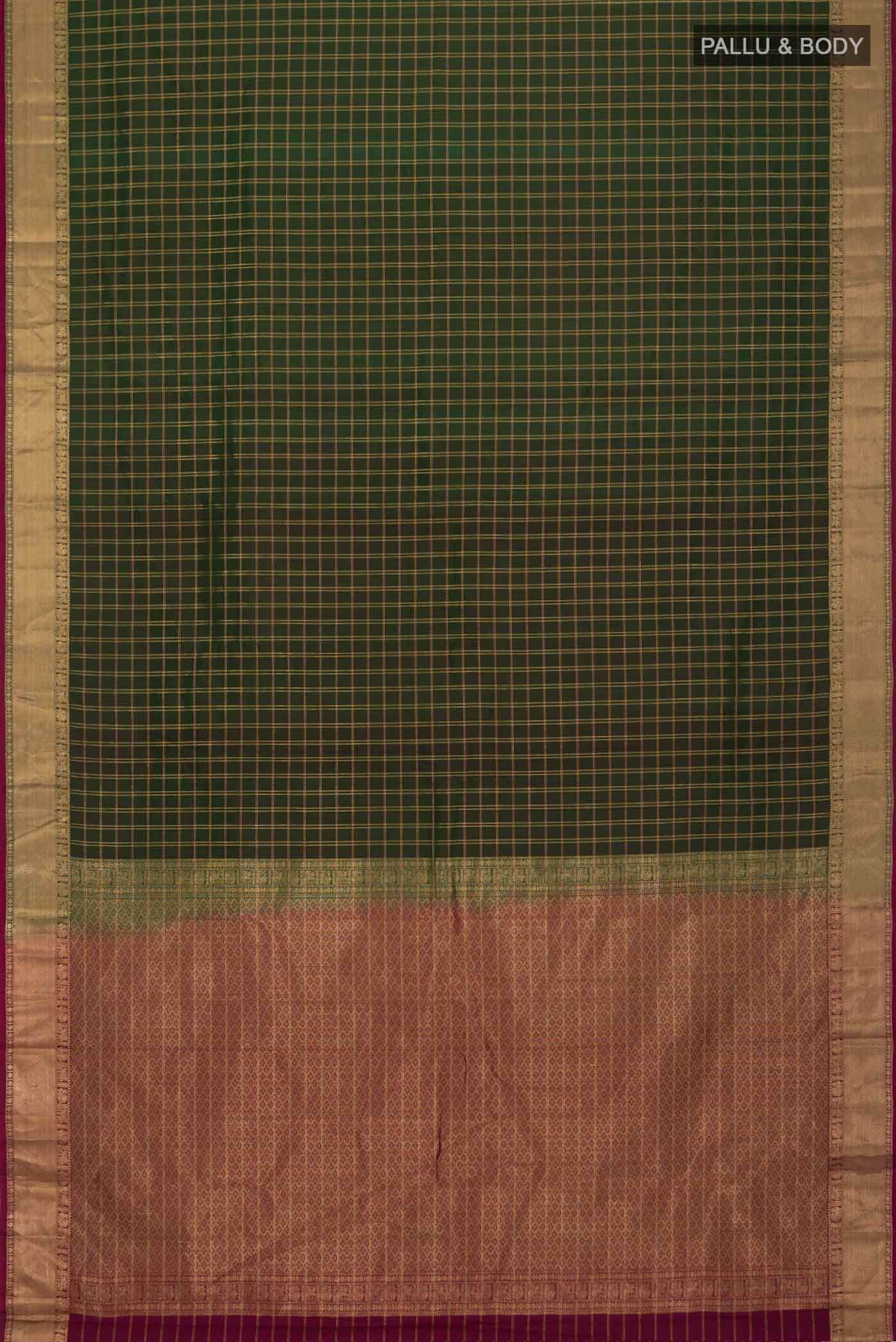 Green Kanchipuram Silk Saree