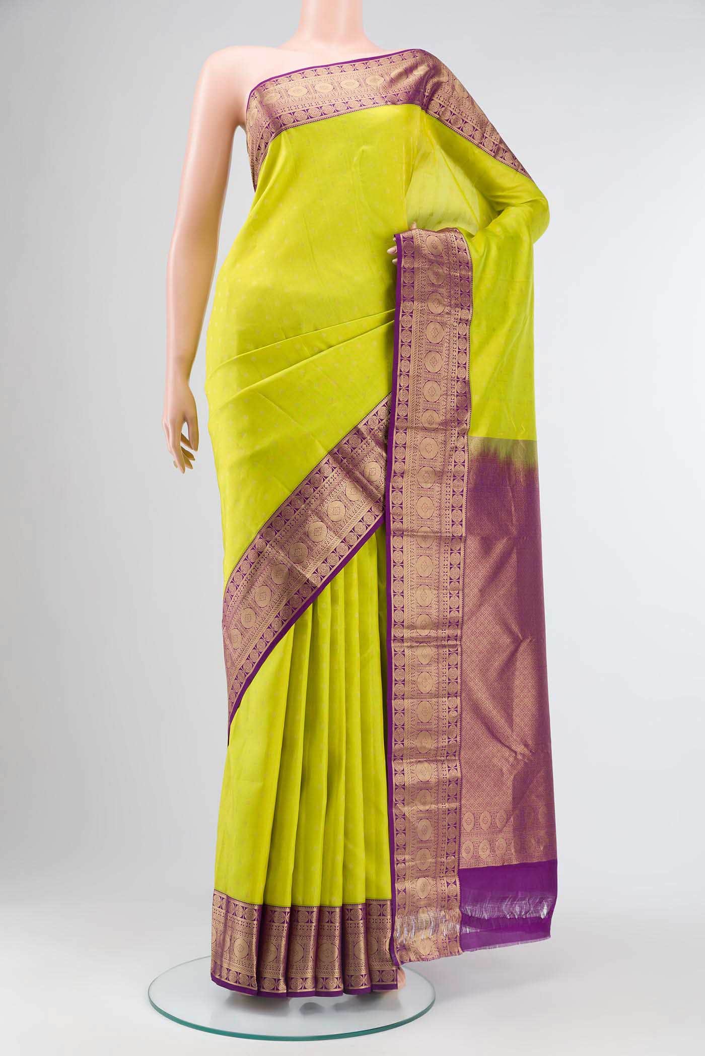 Green Kanchipuram Silk Saree