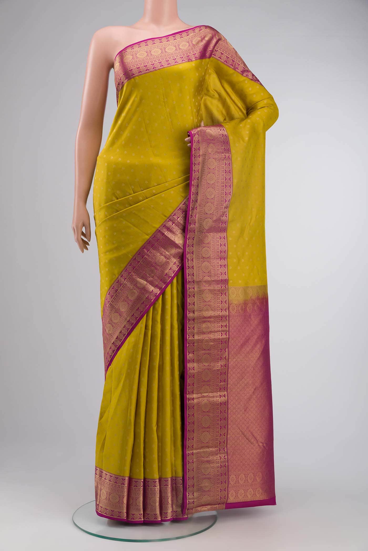 Green Kanchipuram Silk Saree