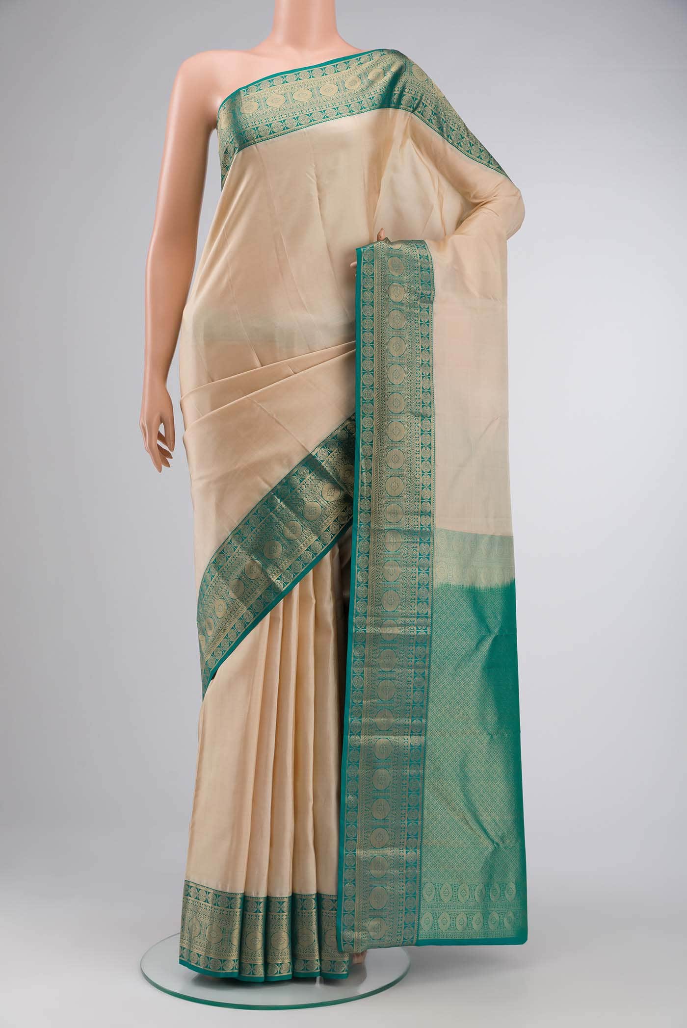Green Kanchipuram Silk Saree