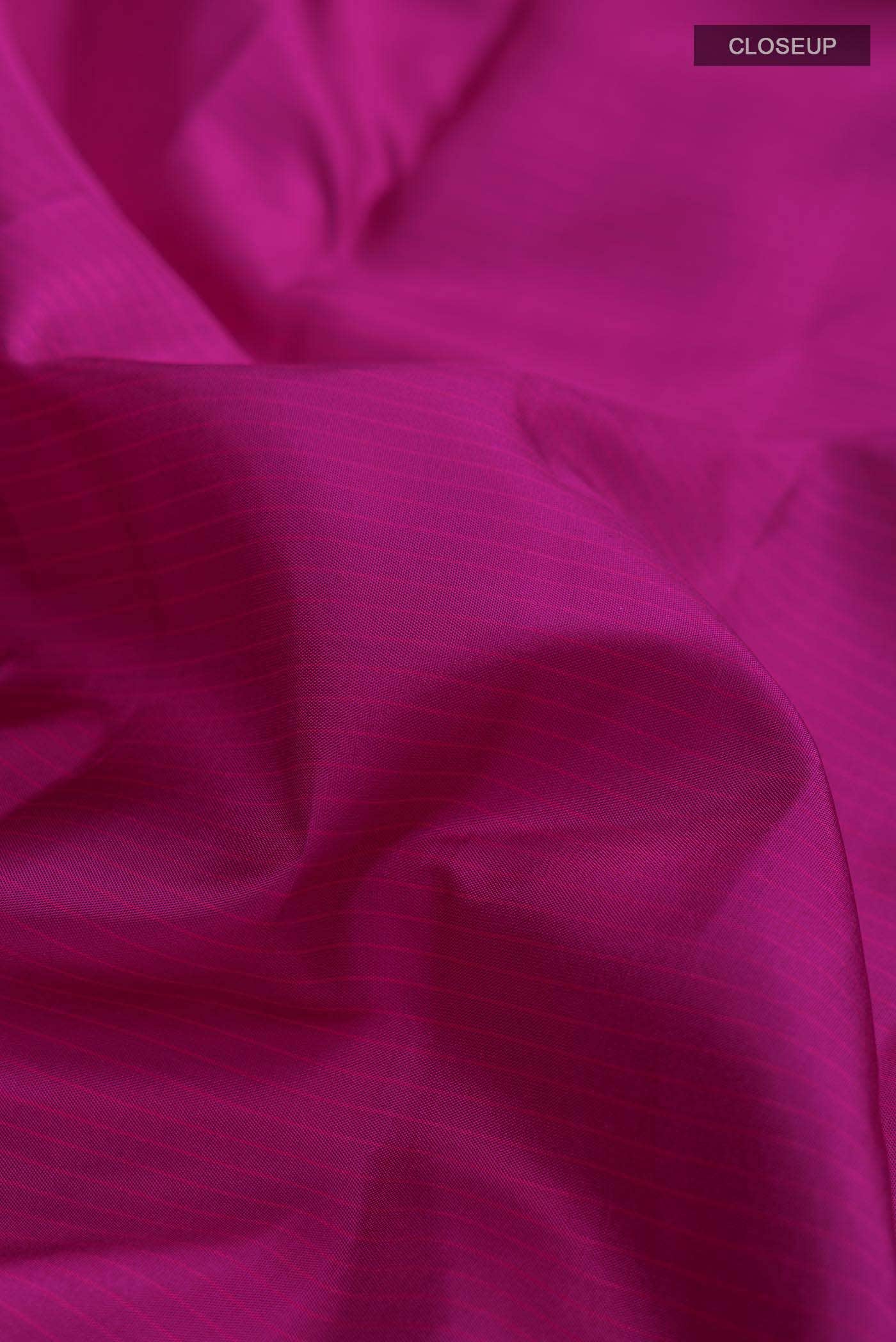 Magenta Kanchipuram Silk Saree