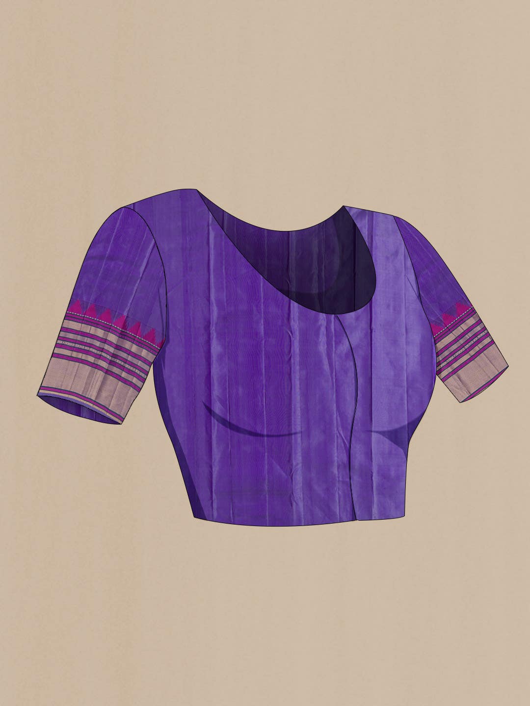 Royal Blue Kanchipuram Silk Saree