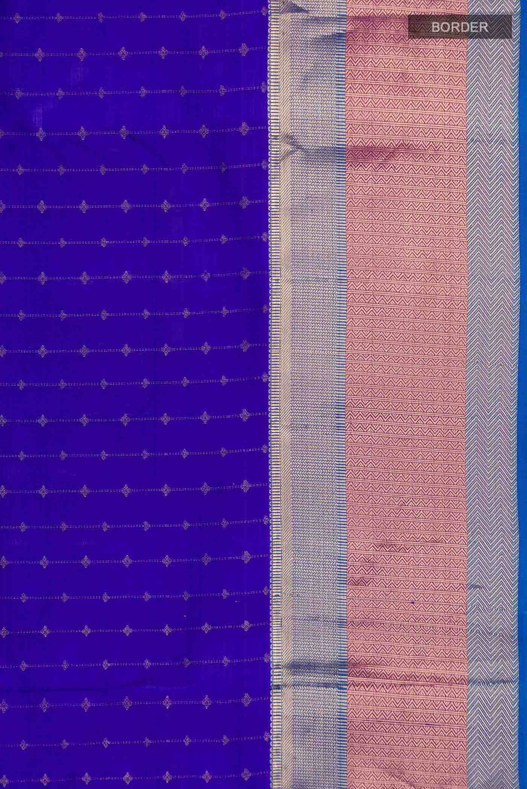 Blue Kanchipuram Silk Saree