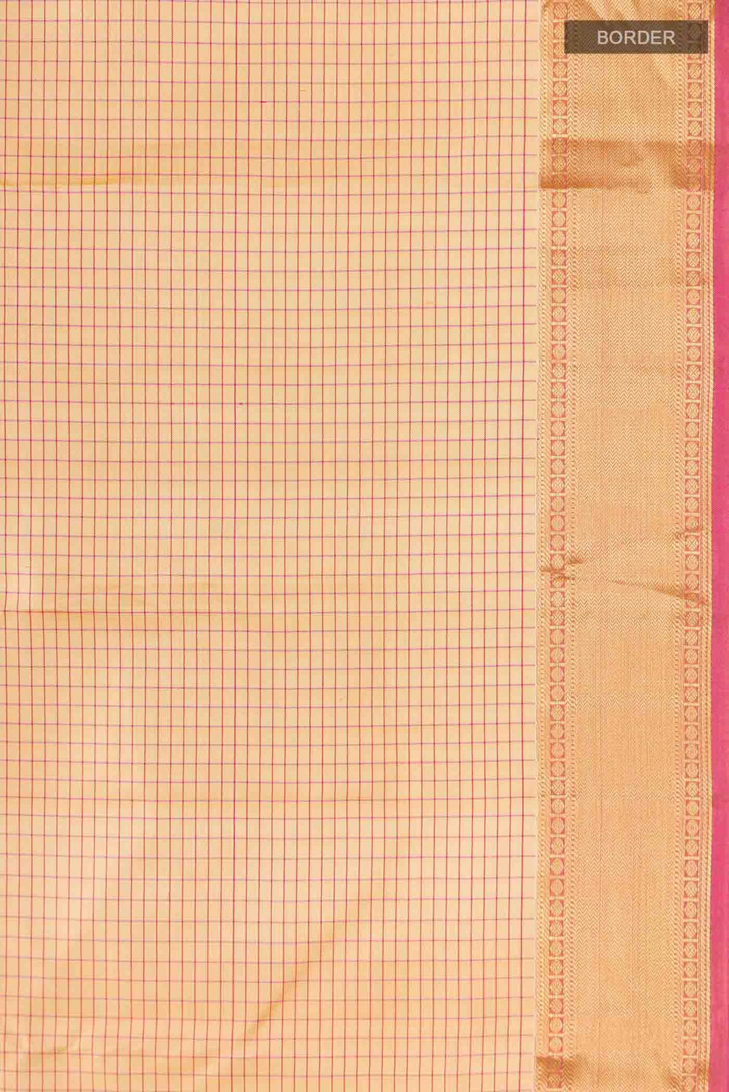 Sandal Kanchipuram Silk Saree