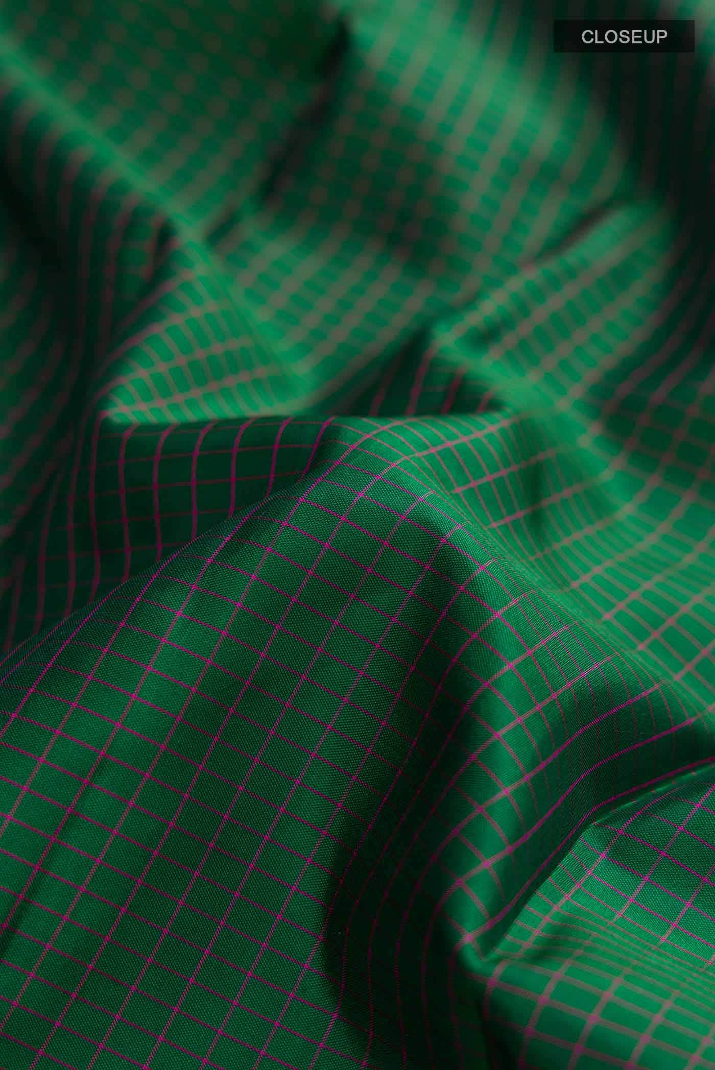 Green Kanchipuram Silk Saree