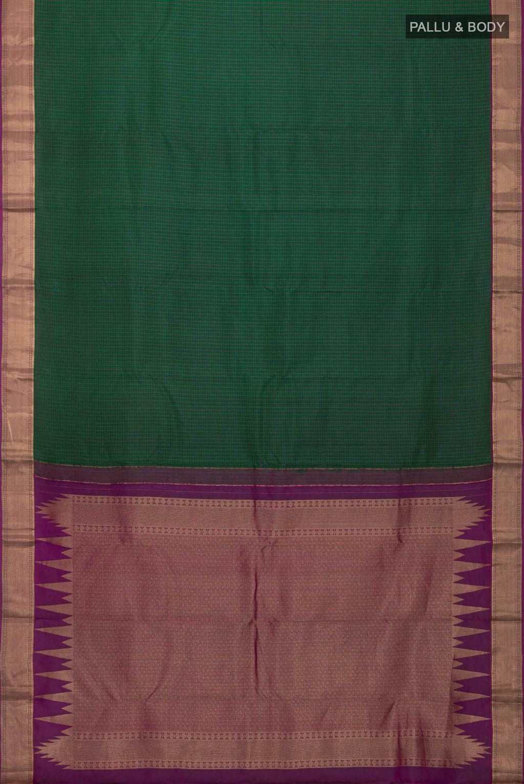 Green Kanchipuram Silk Saree