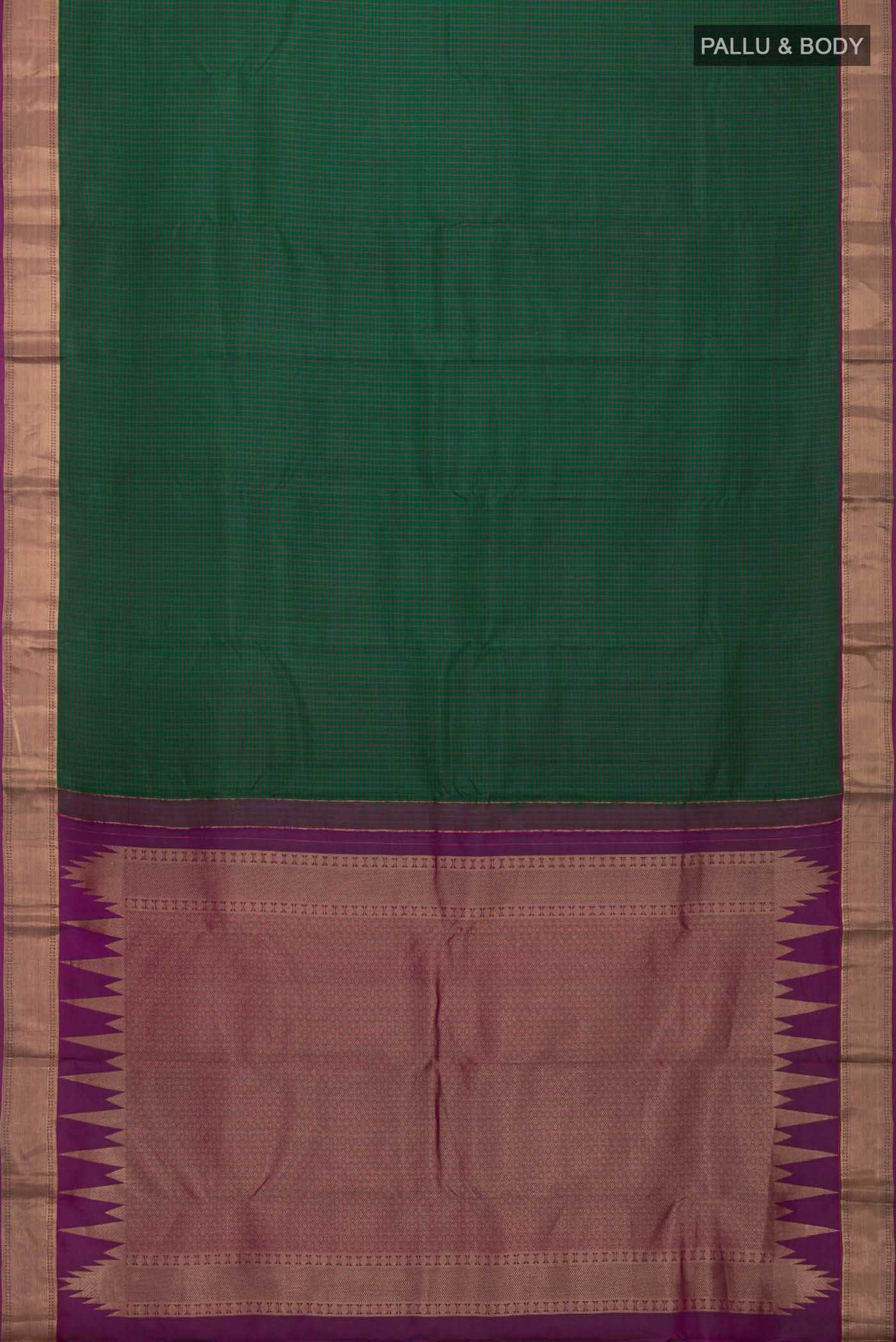 Green Kanchipuram Silk Saree