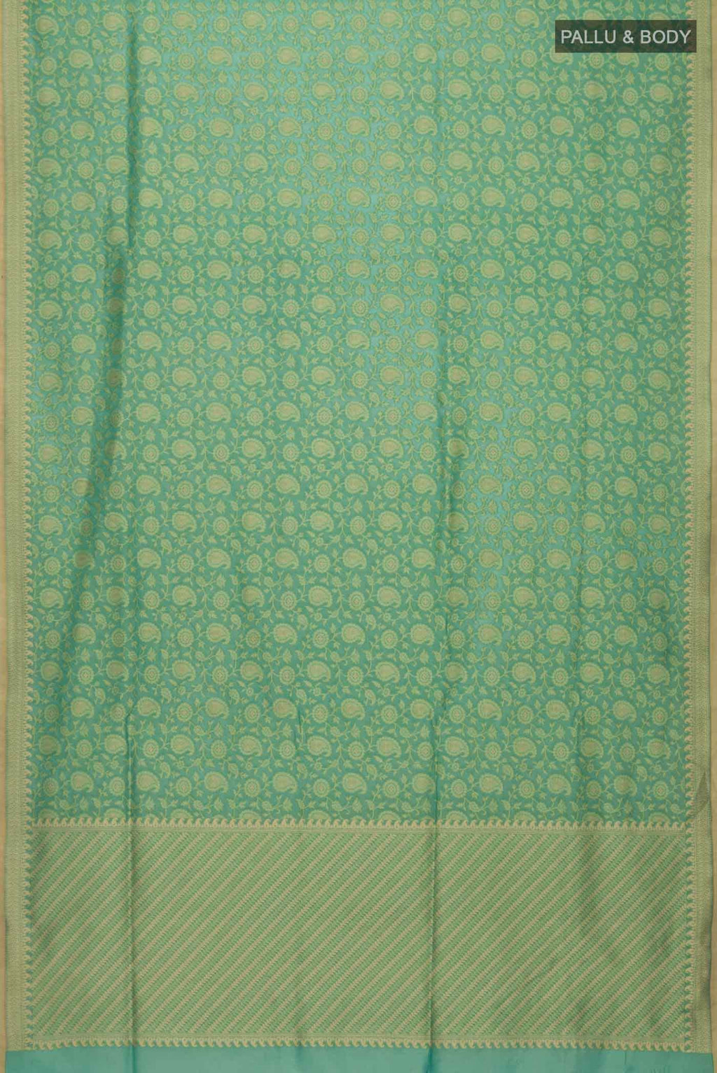 Green Banarasi Silk Saree