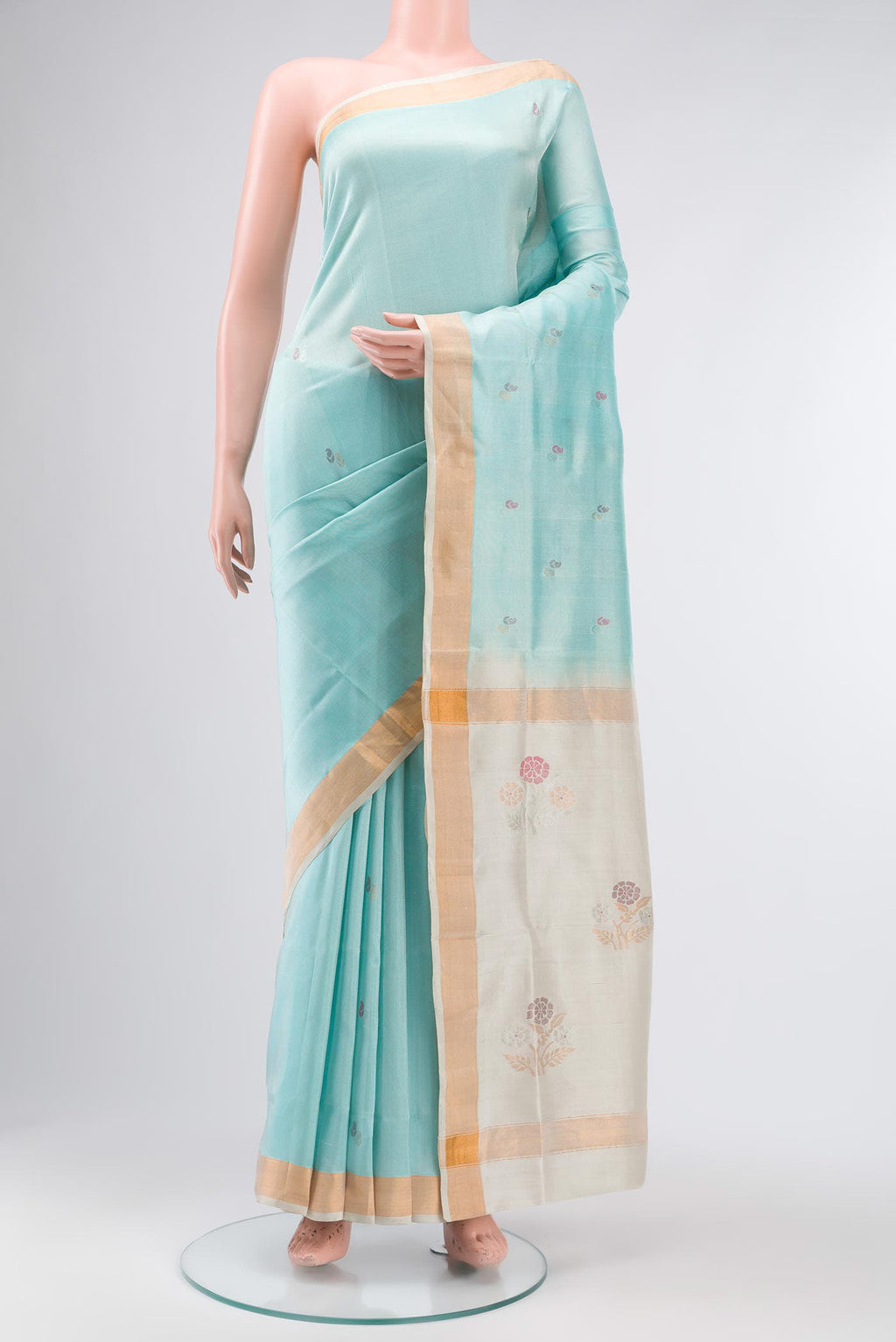 Blue Uppada Silk Saree