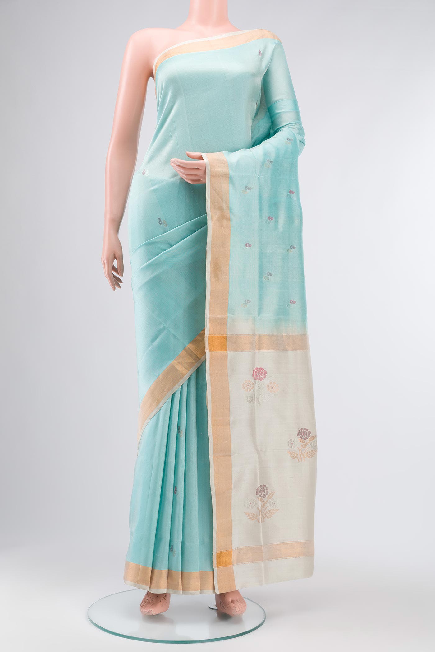 Blue Uppada Silk Saree