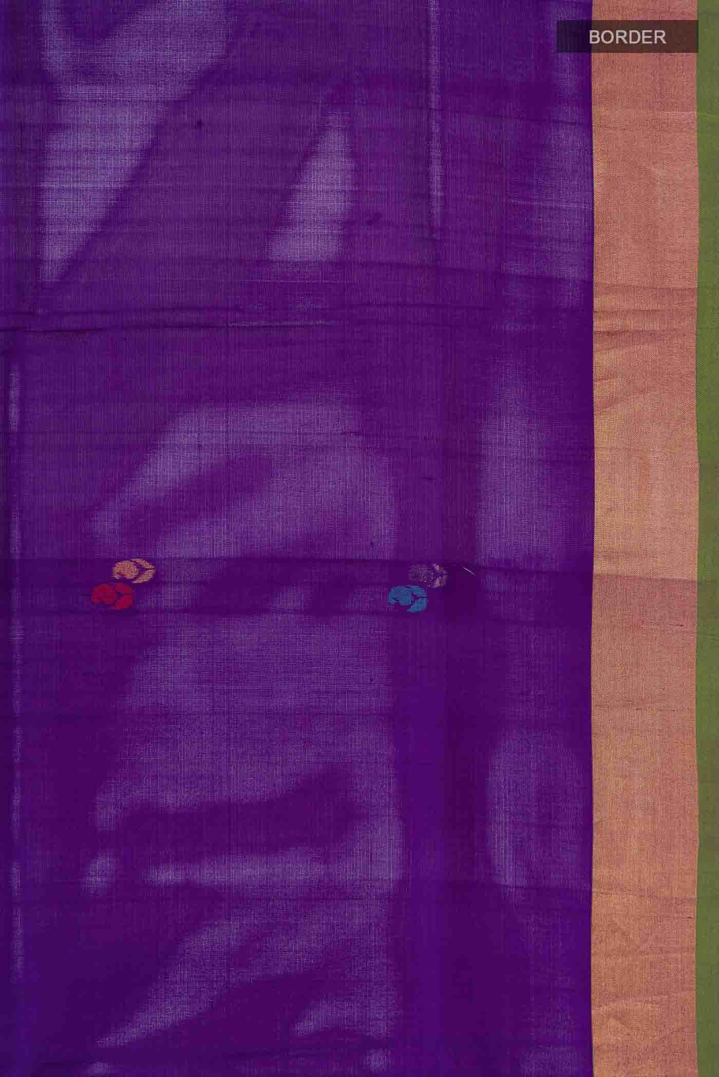 Violet Uppada Silk Saree