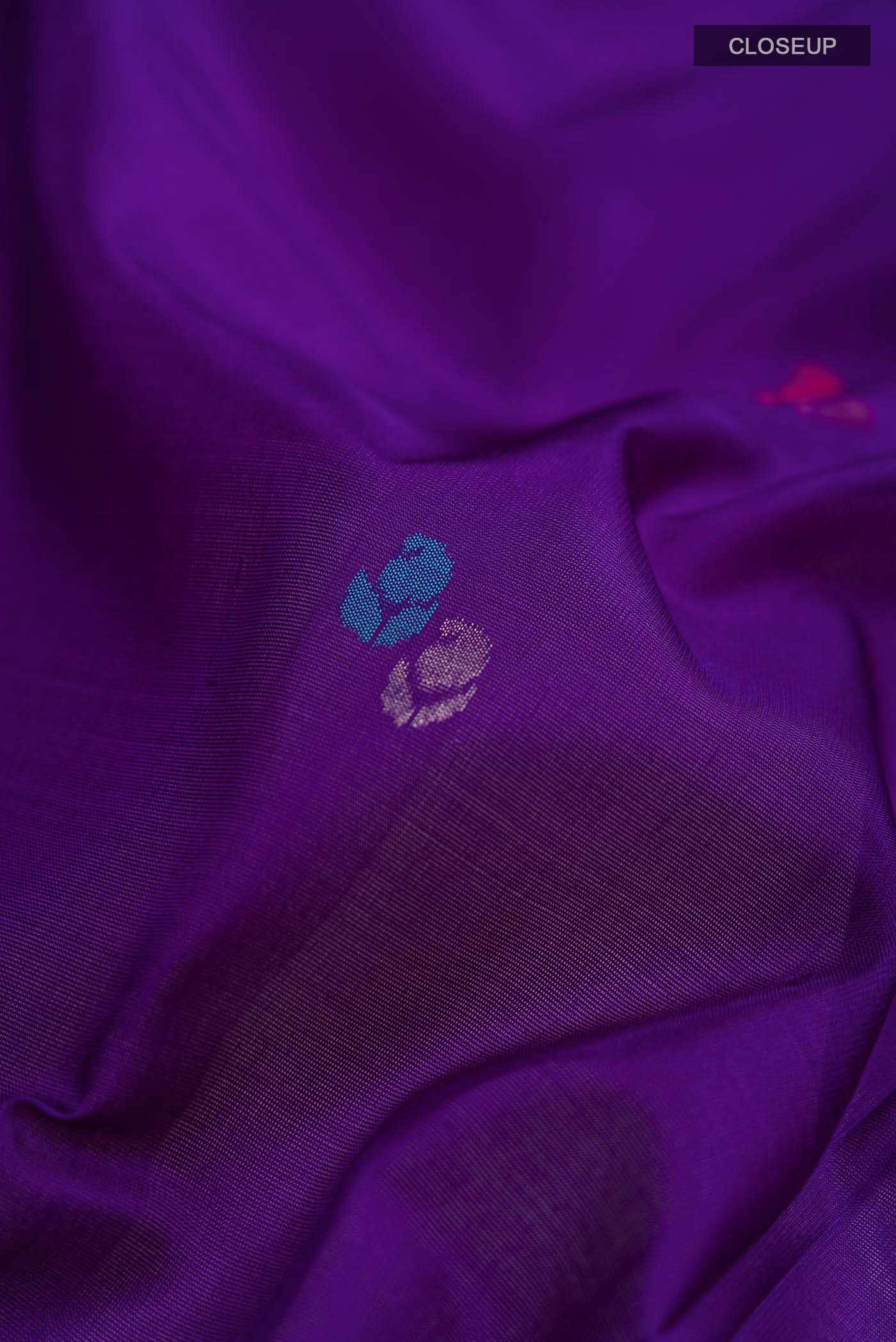 Violet Uppada Silk Saree