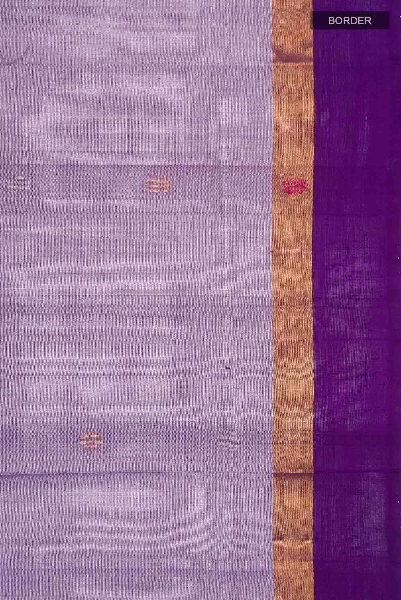 Lavender Uppada Silk Saree