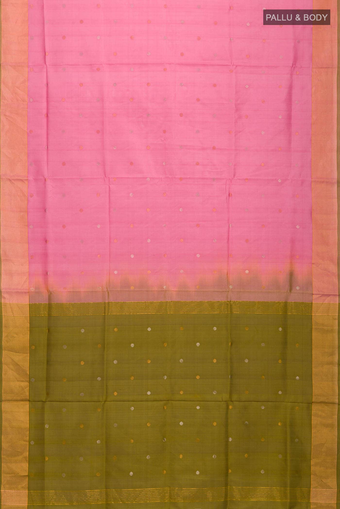 Pink Uppada Silk Saree