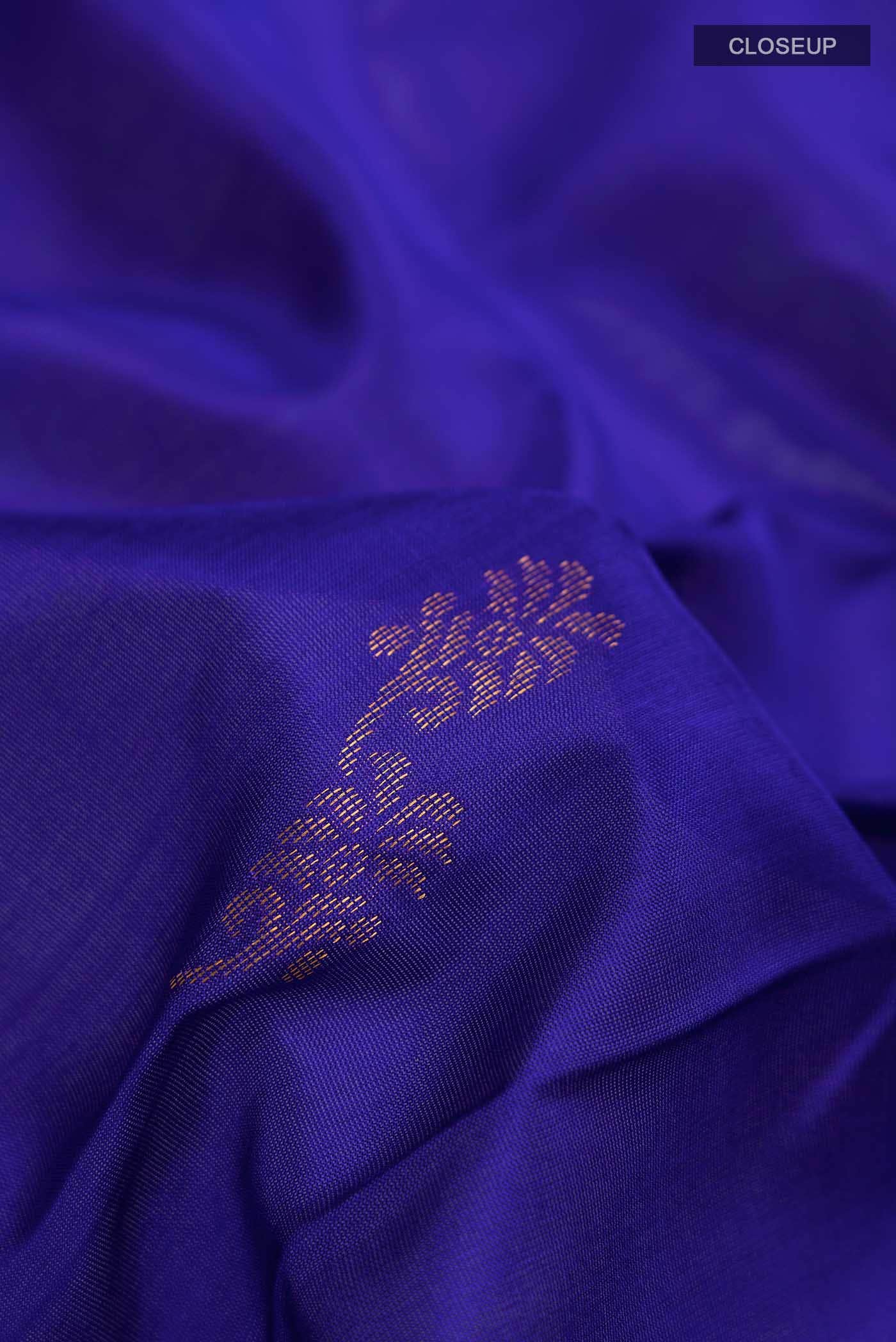 Blue Uppada Silk Saree