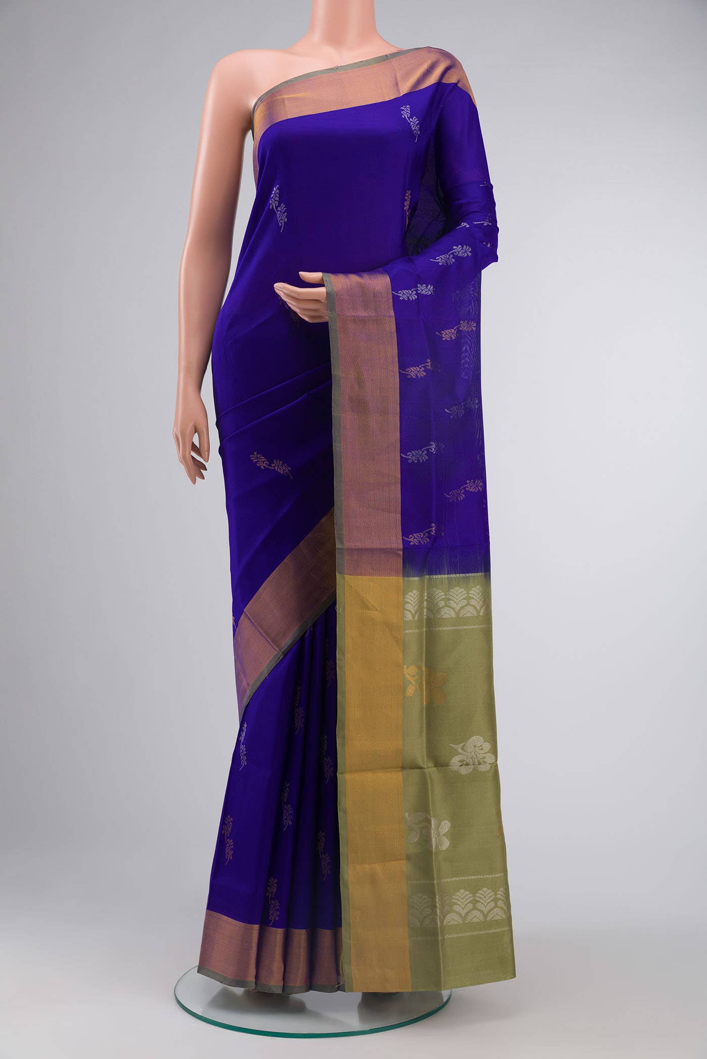 Blue Uppada Silk Saree