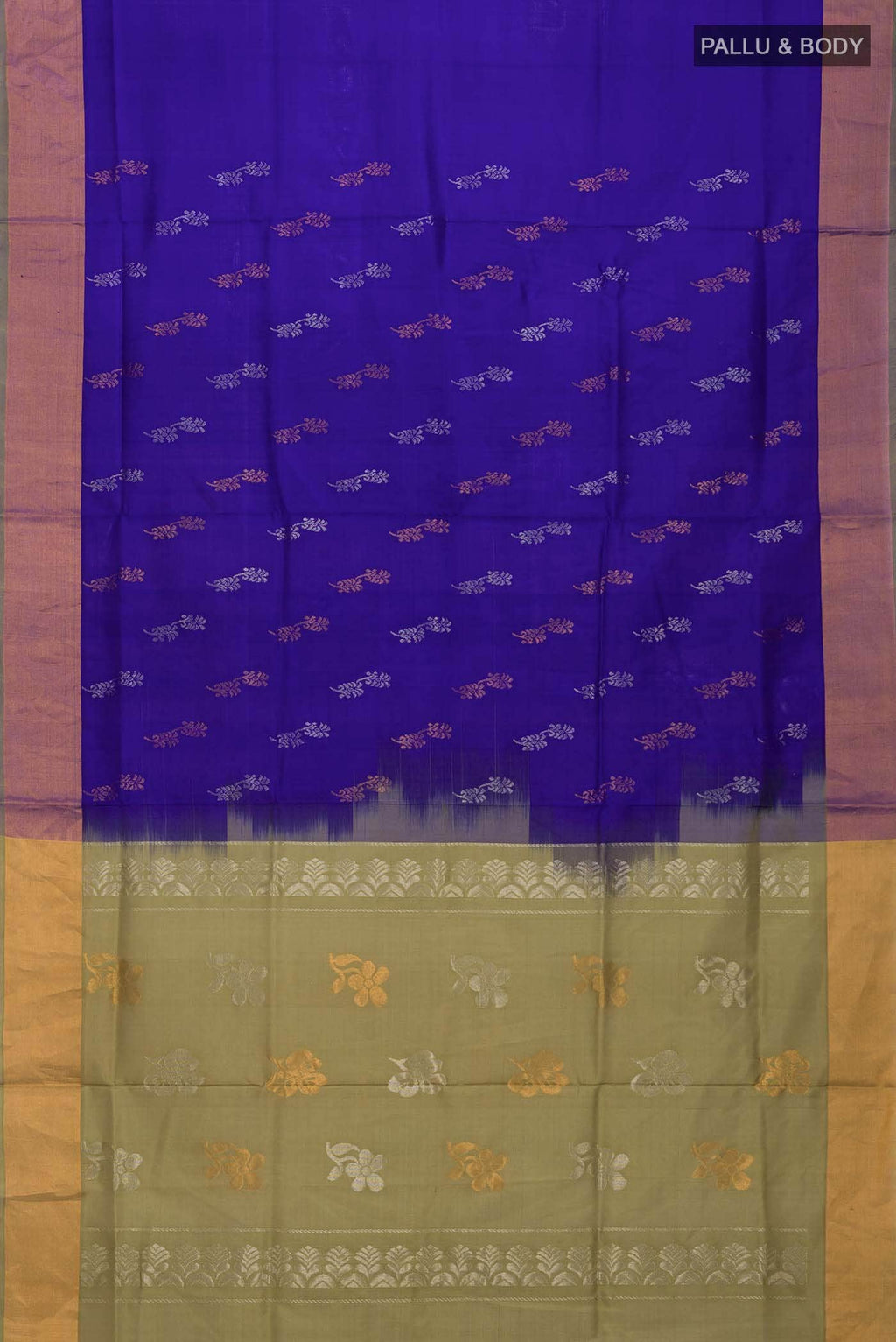 Blue Uppada Silk Saree