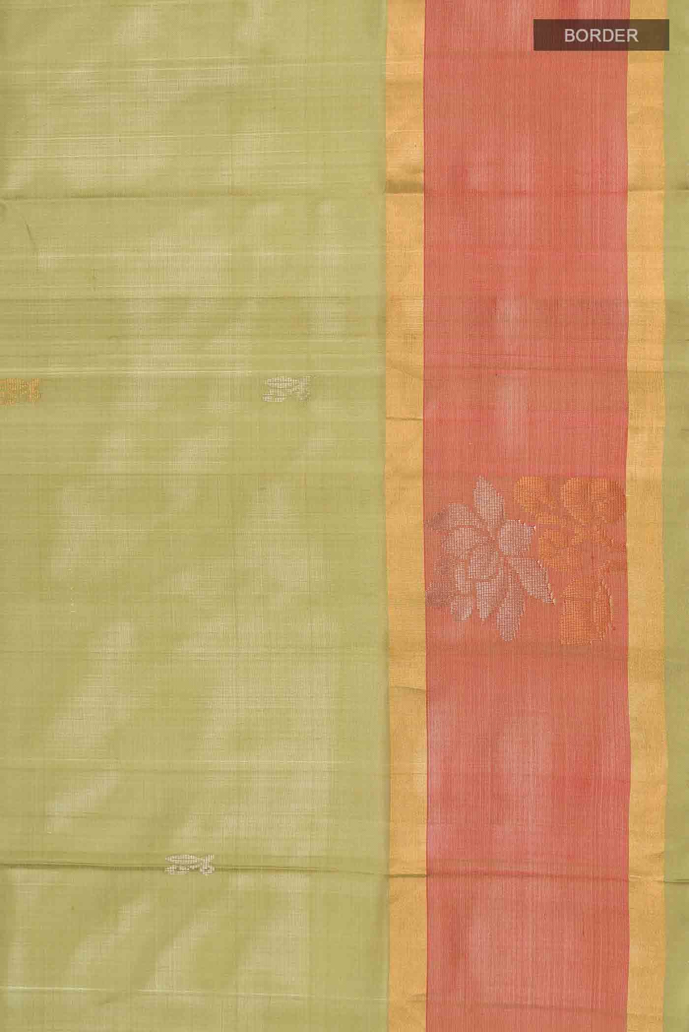 Sage Green Uppada Silk Saree