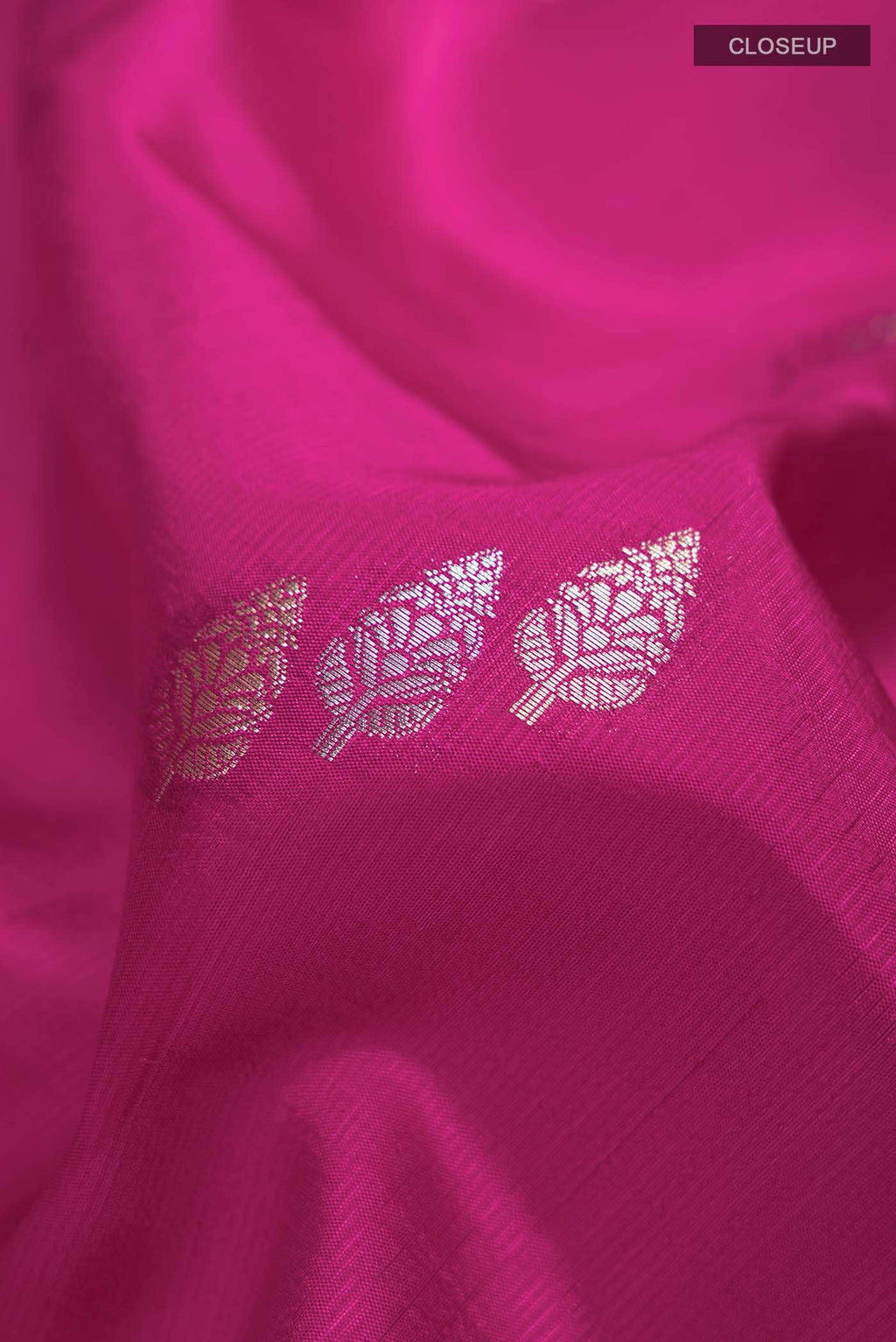 Pink Banarasi Raw Silk Saree
