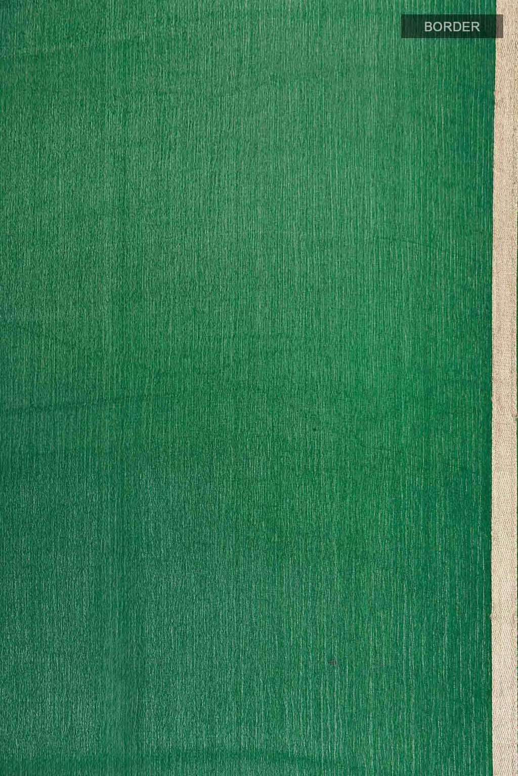 Green Mysore Crepe Saree