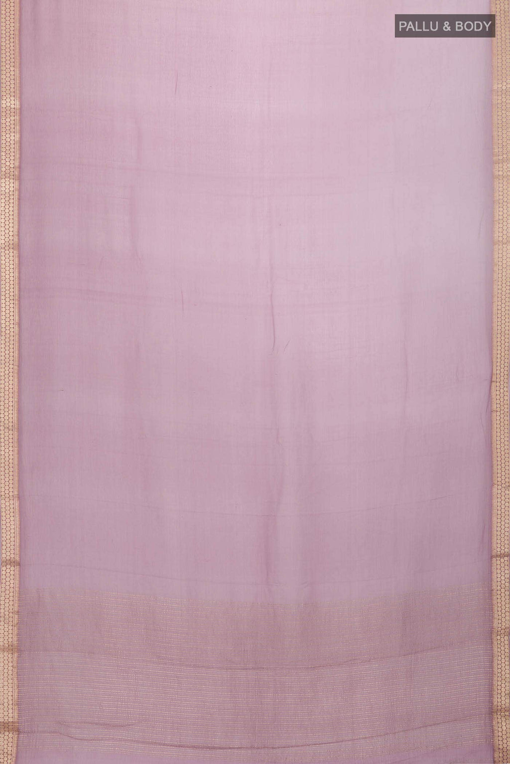 Mauve Mysore Chiffon Saree