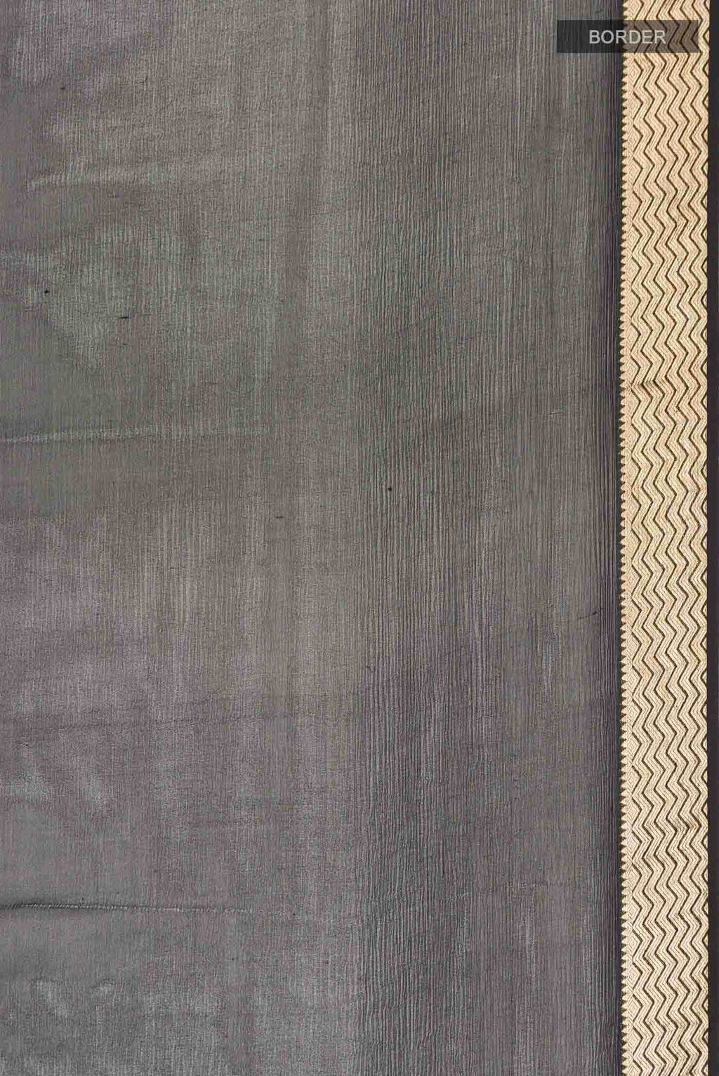 Black Mysore Chiffon Saree