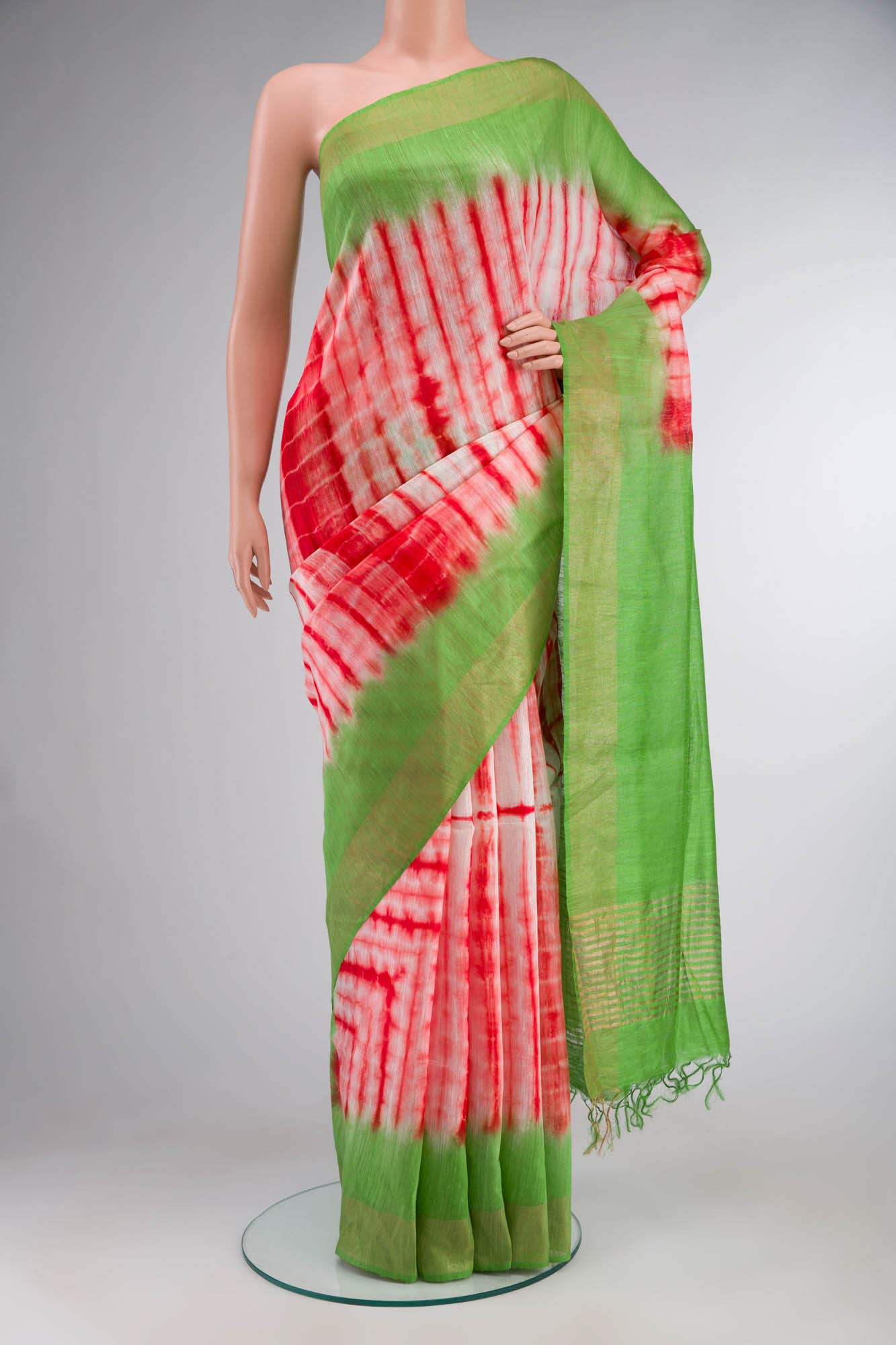 Multi Bhagalpuri Tussar Silk Saree