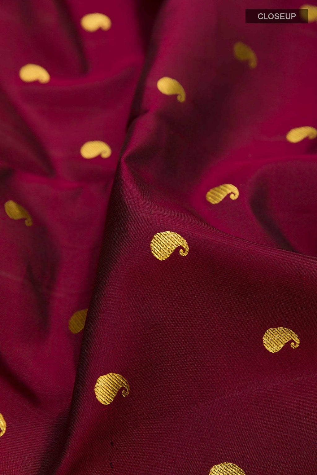 Purple Kanchipuram Silk Saree