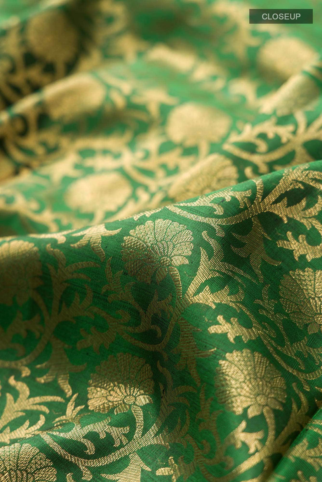 Green Kanchipuram Silk Saree