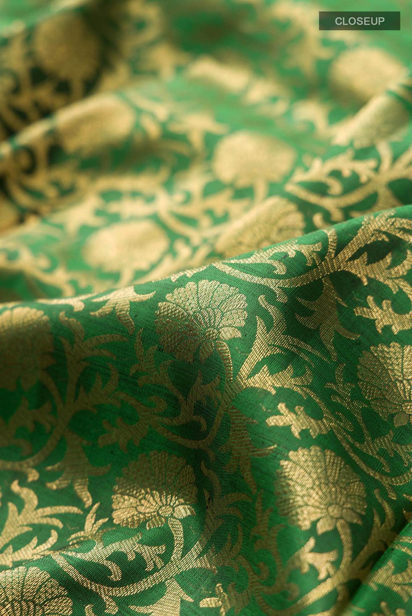 Green Kanchipuram Silk Saree