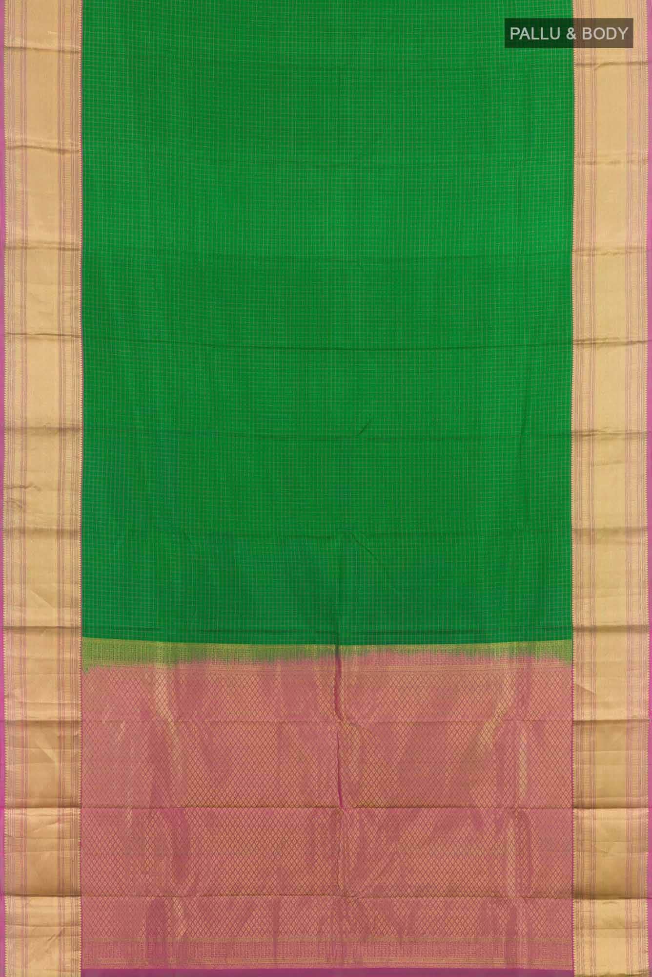 Green Kanchipuram Silk Saree