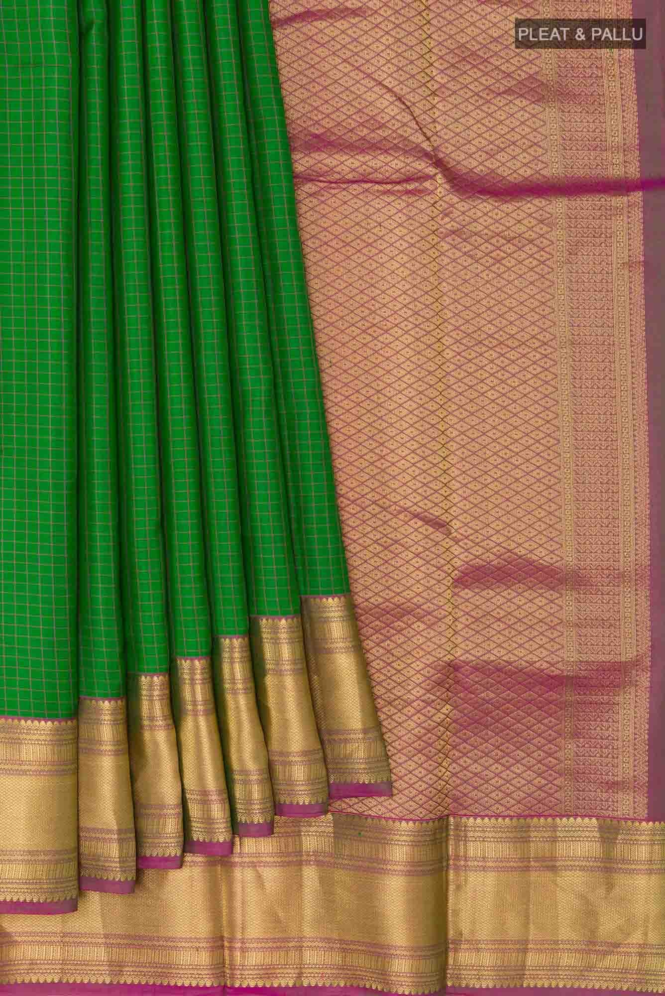 Green Kanchipuram Silk Saree