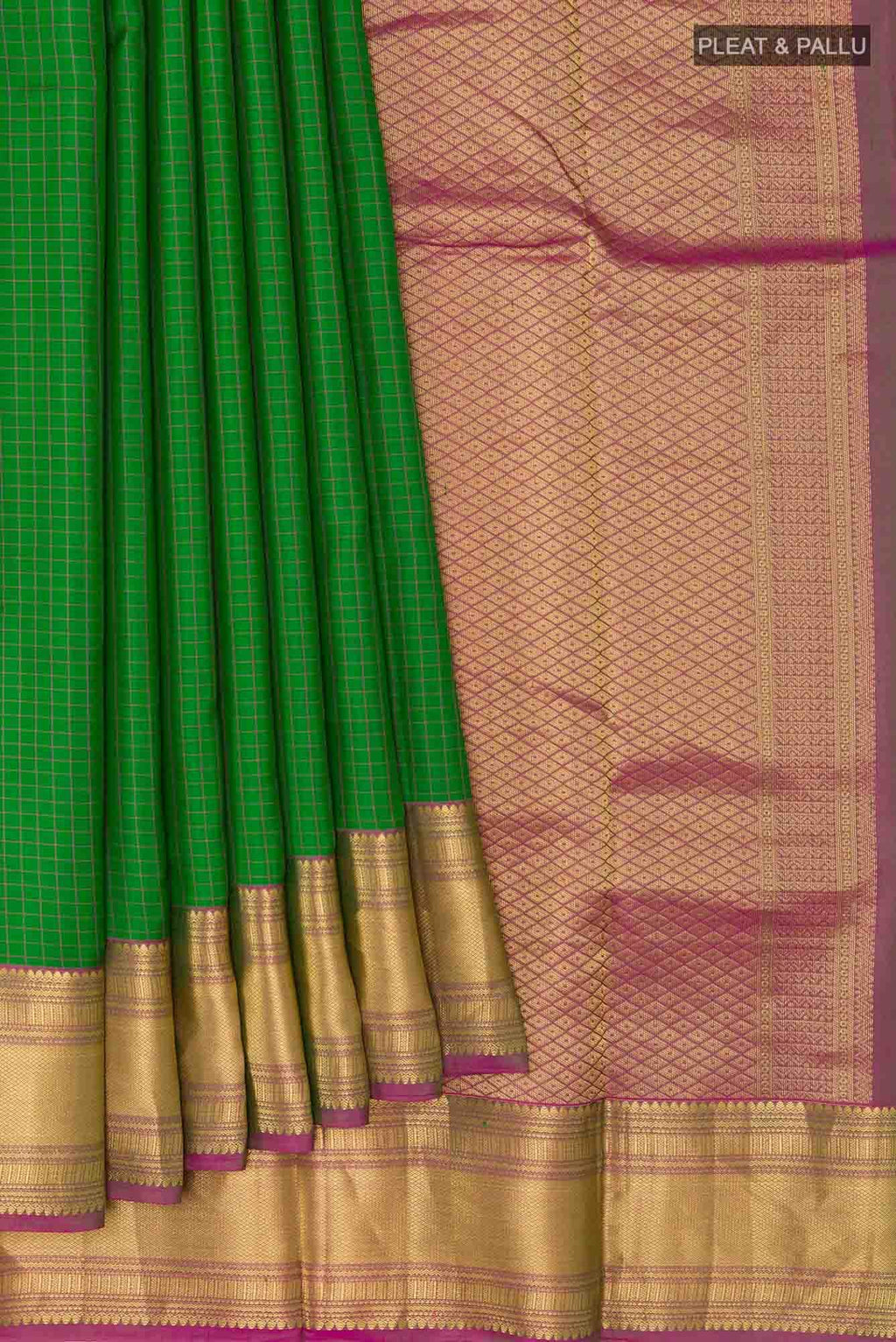 Green Kanchipuram Silk Saree