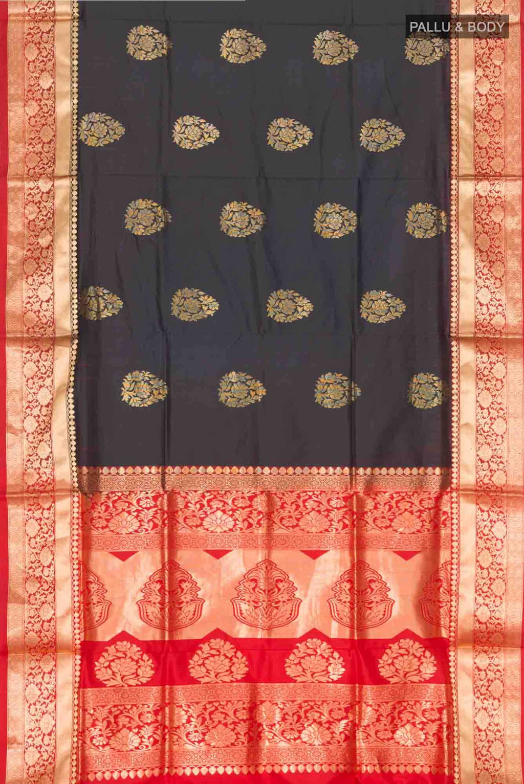 Black Soft Silk Saree