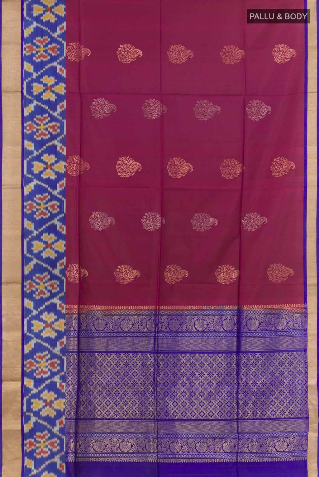 Purple Soft Silk Saree