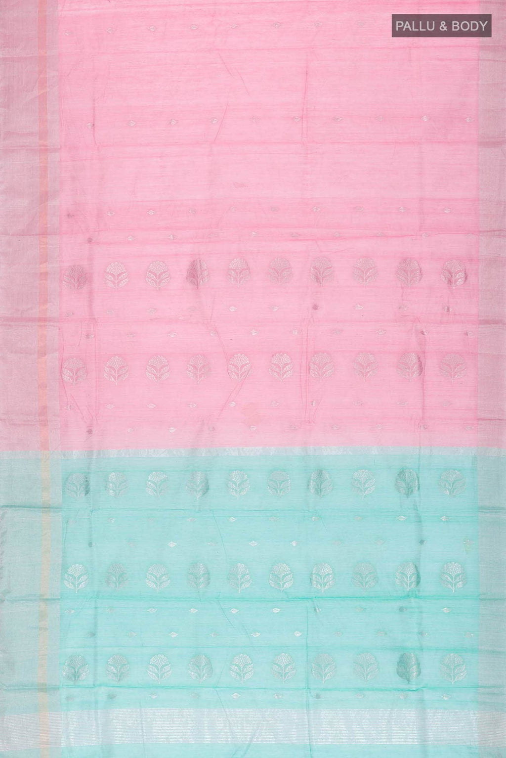 Pink Chanderi Silk Cotton Saree
