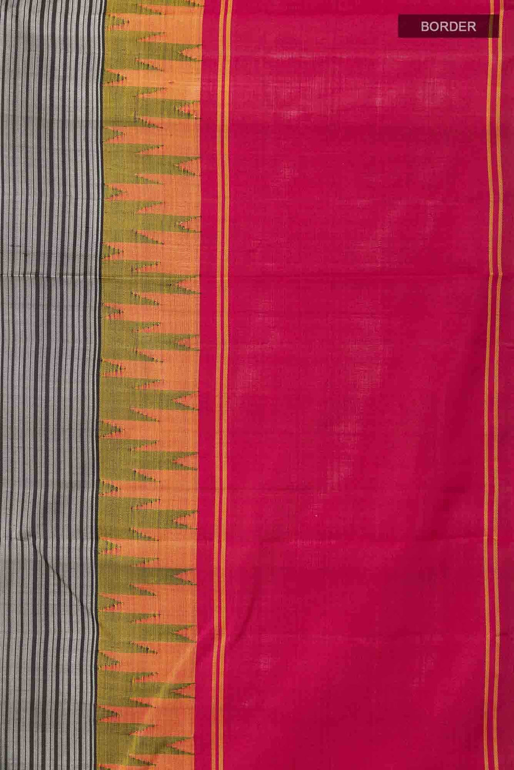 Black Kanchipuram Silk Saree