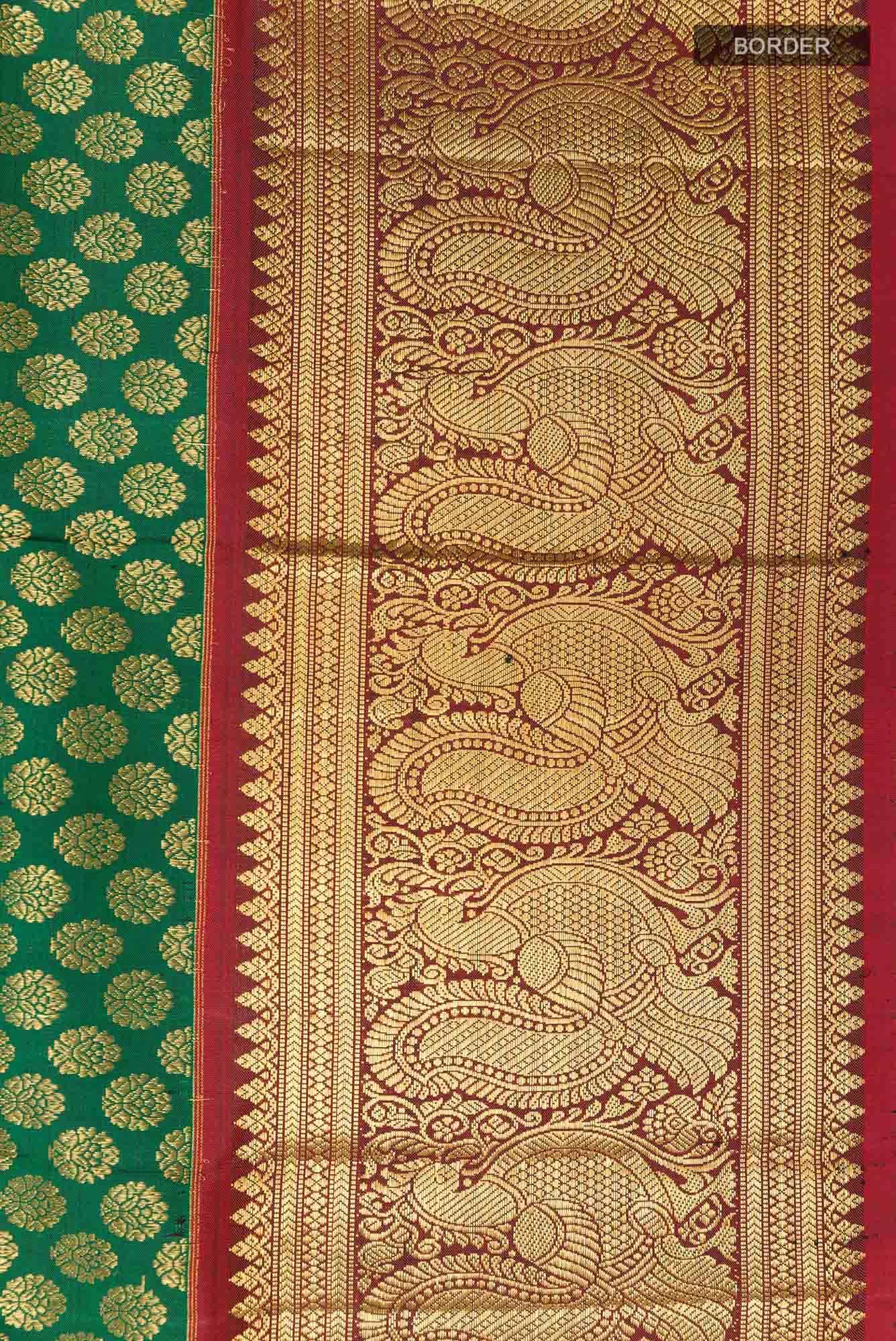 Green Kanchipuram Silk Saree