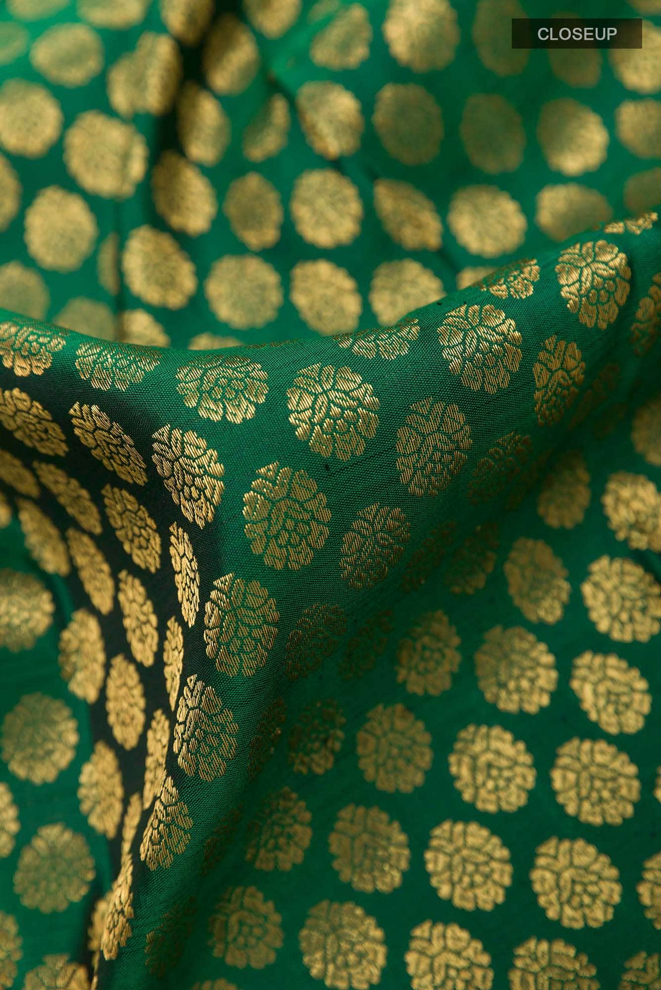 Green Kanchipuram Silk Saree
