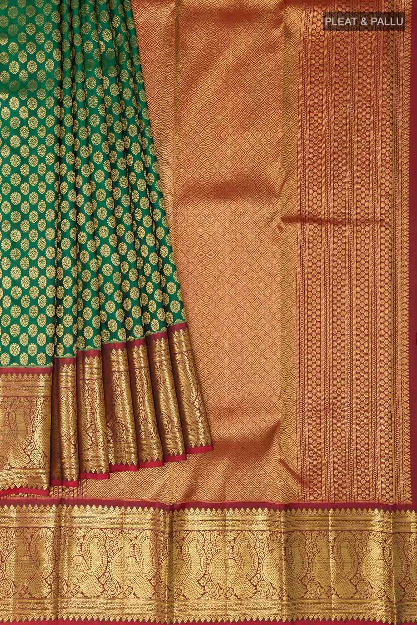 Green Kanchipuram Silk Saree