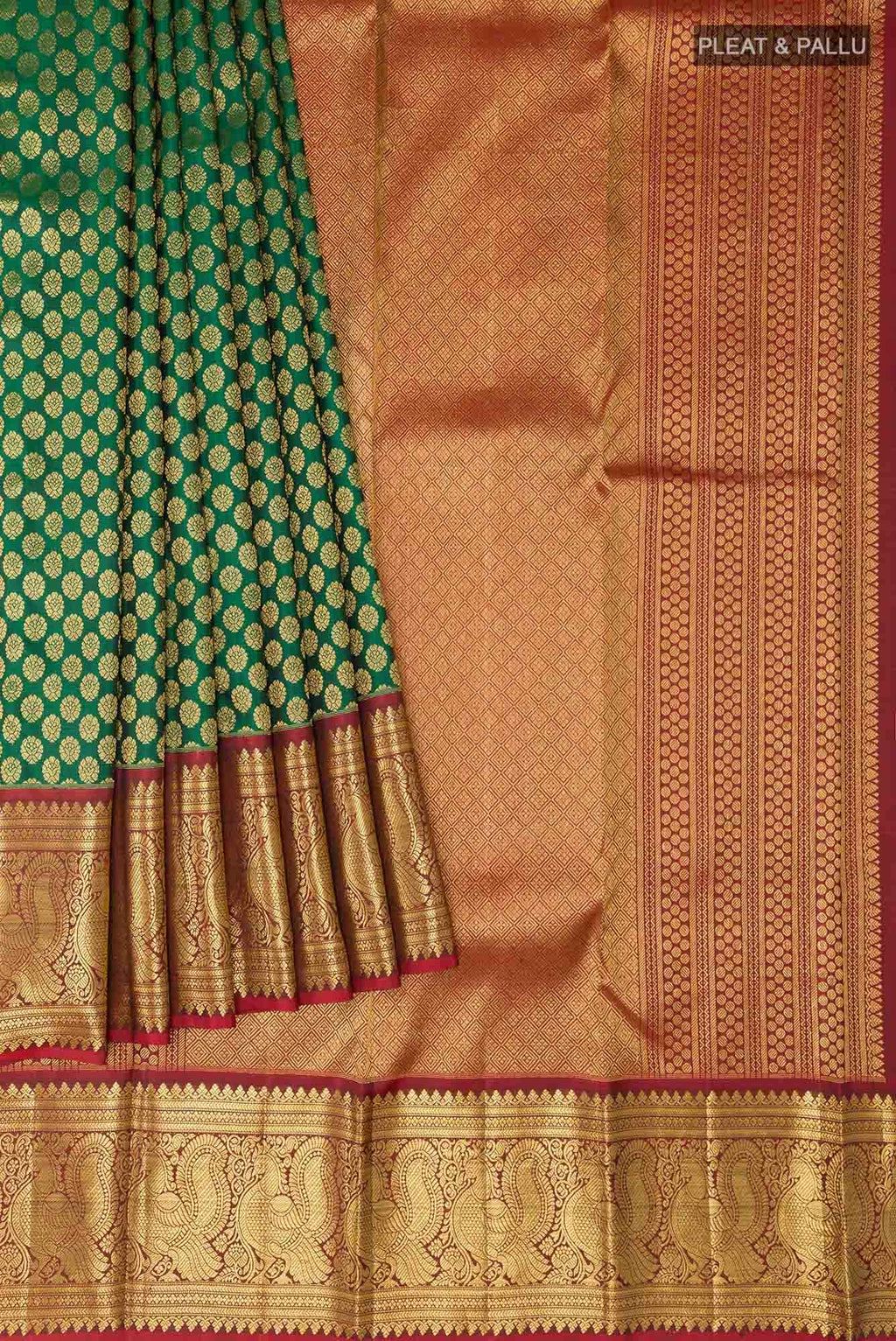 Green Kanchipuram Silk Saree