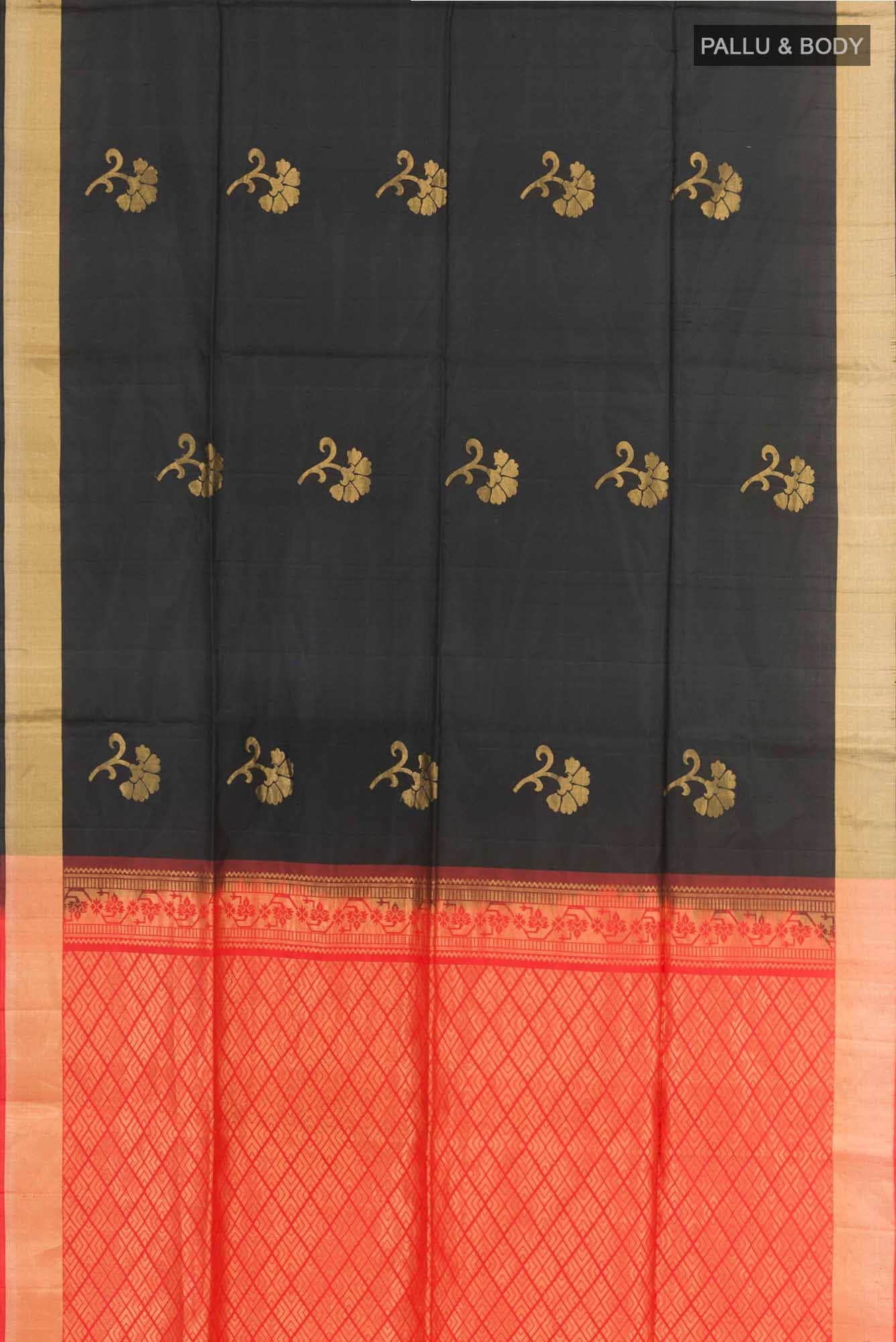 Black Soft Silk Saree