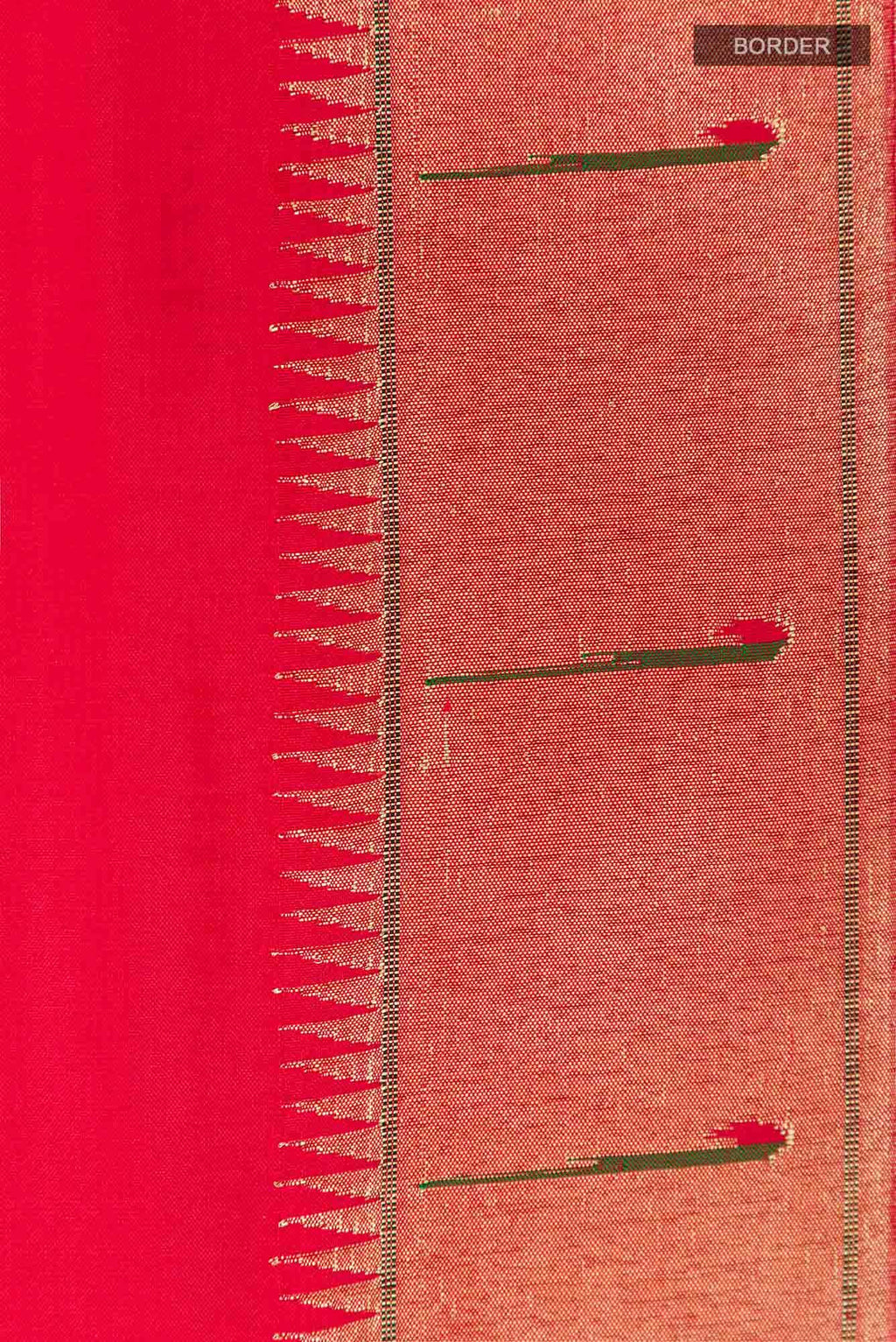 Red Paithani Silk Saree