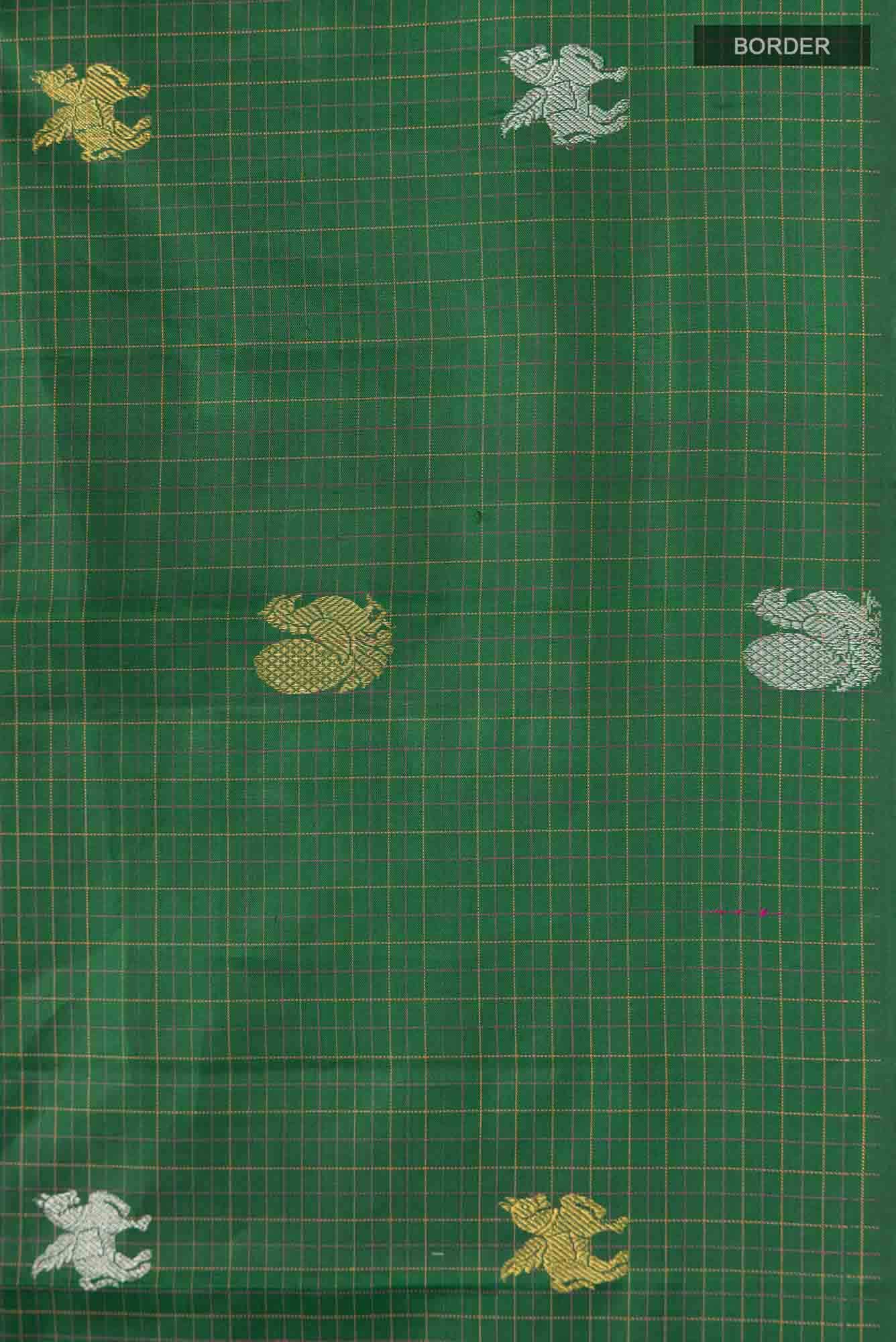 Green Kanchipuram Silk Saree