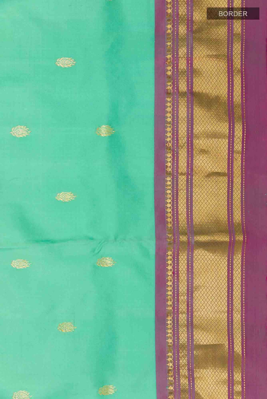 Sea Green Paithani Silk Saree