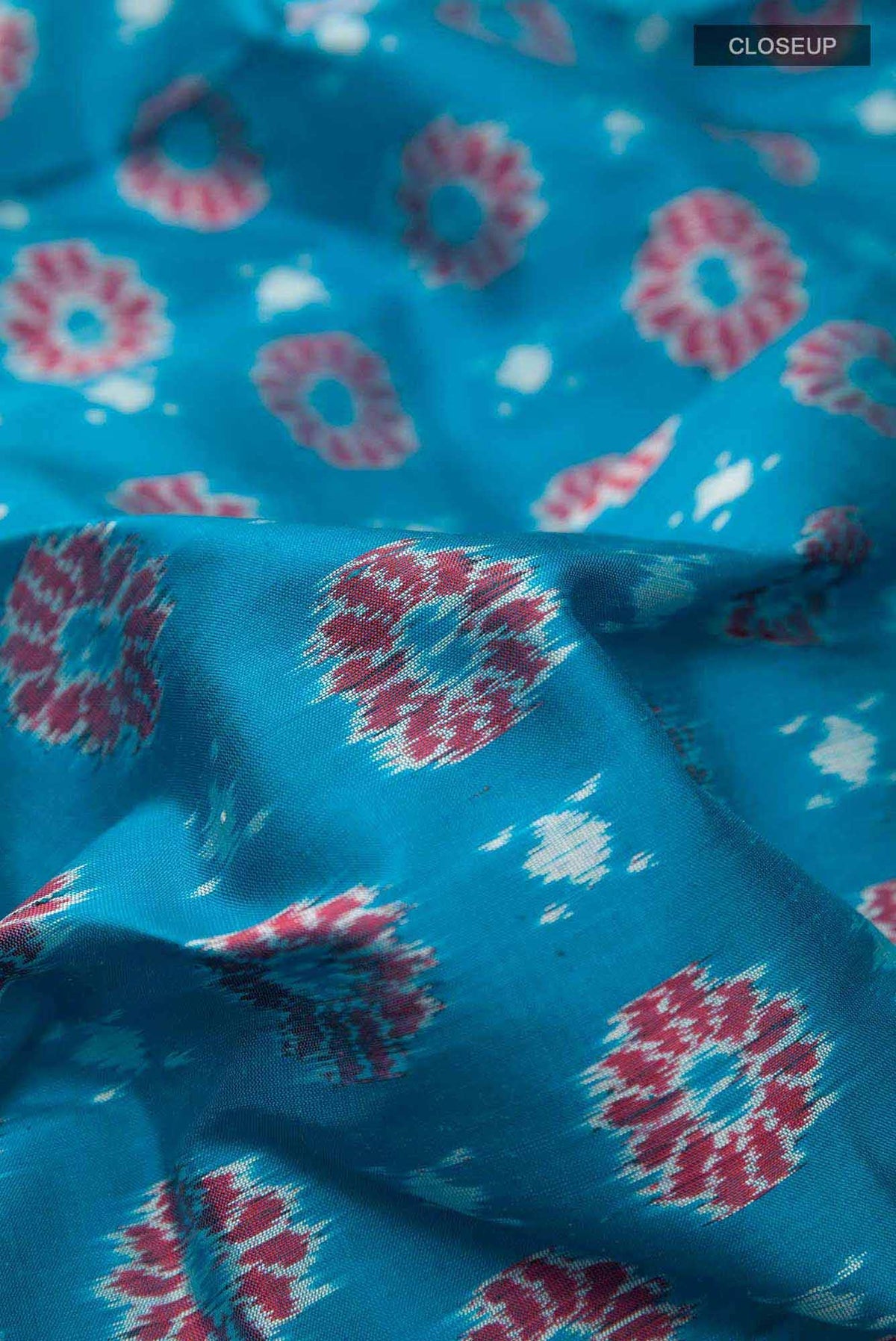 Blue Orissa Silk Saree