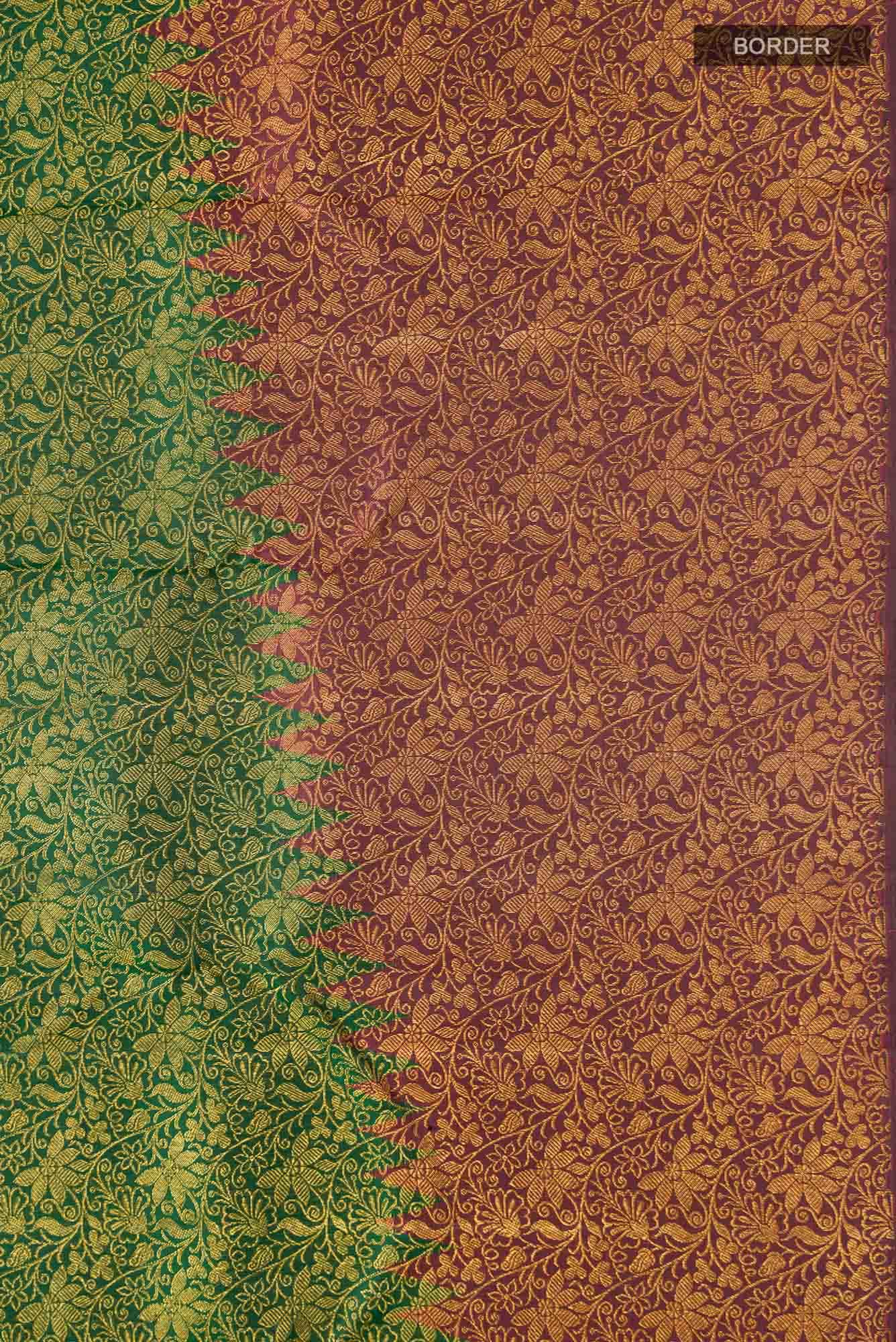 Multi Kanchipuram Silk Saree