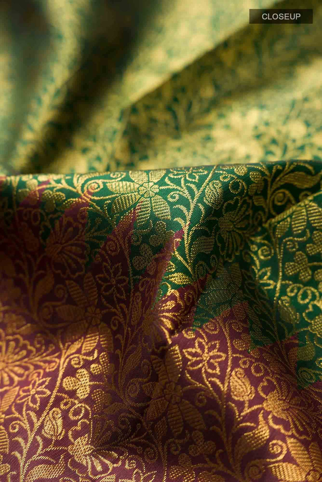 Multi Kanchipuram Silk Saree