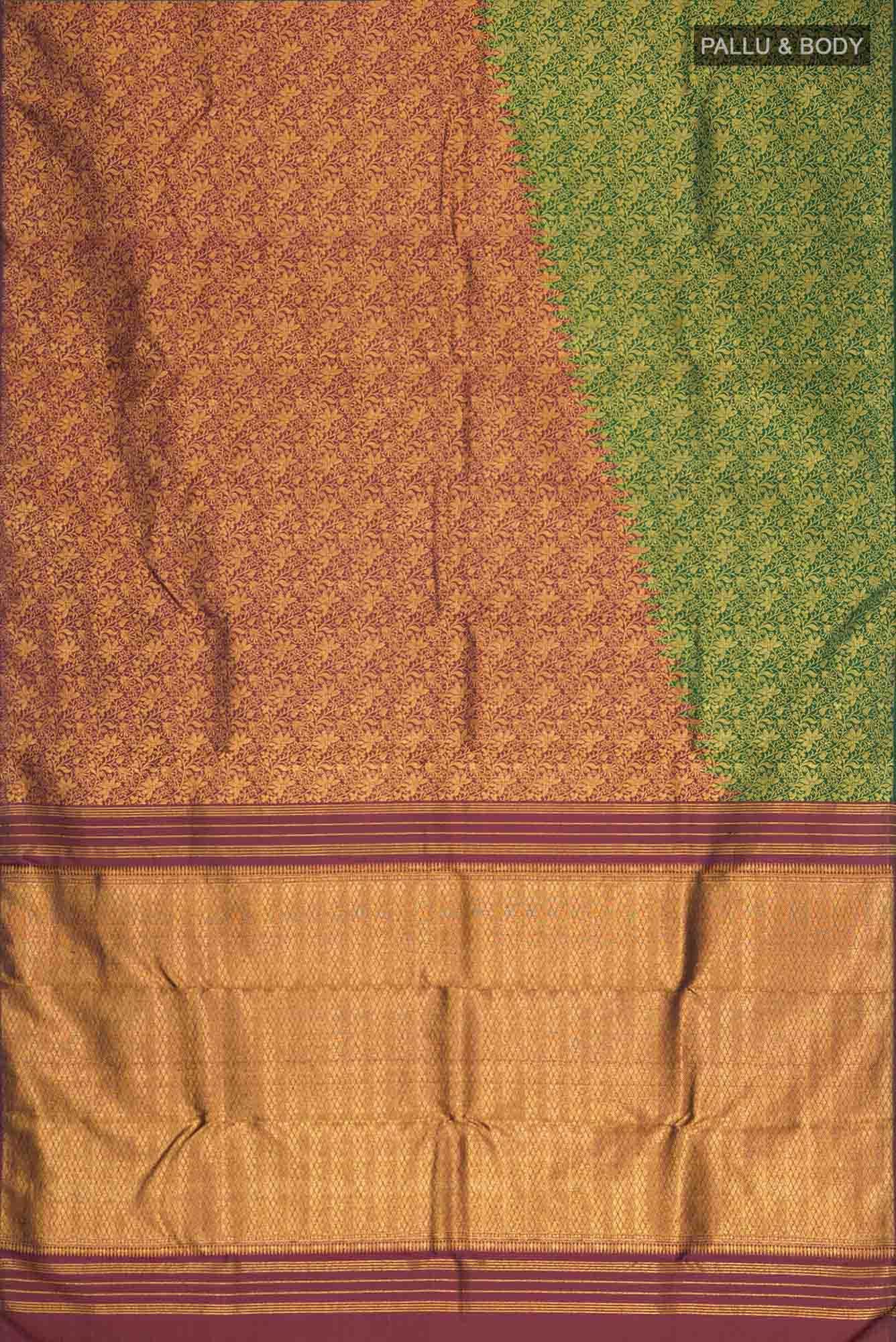 Multi Kanchipuram Silk Saree